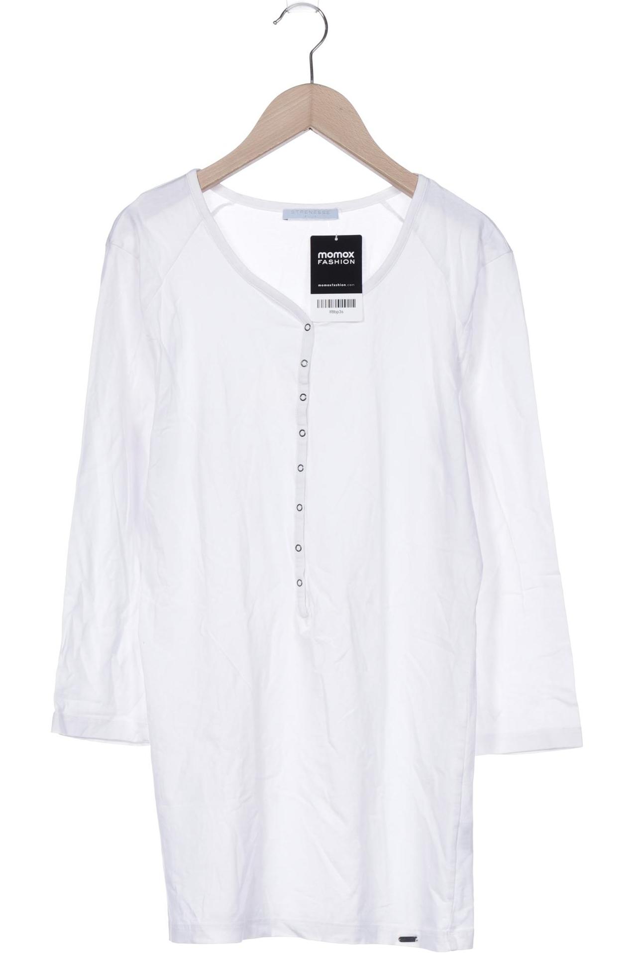 

Strenesse Damen Langarmshirt, weiß, Gr. 42