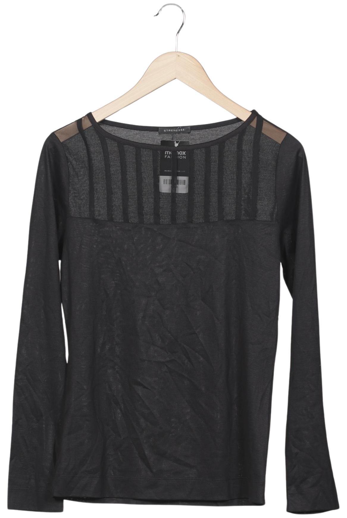 

Strenesse Damen Langarmshirt, schwarz, Gr. 40