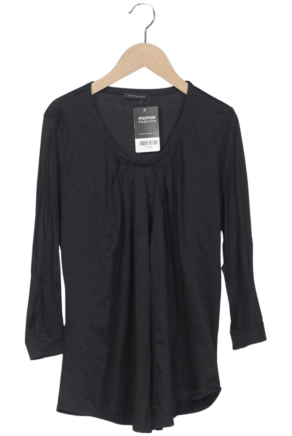 

Strenesse Damen Langarmshirt, schwarz, Gr. 40