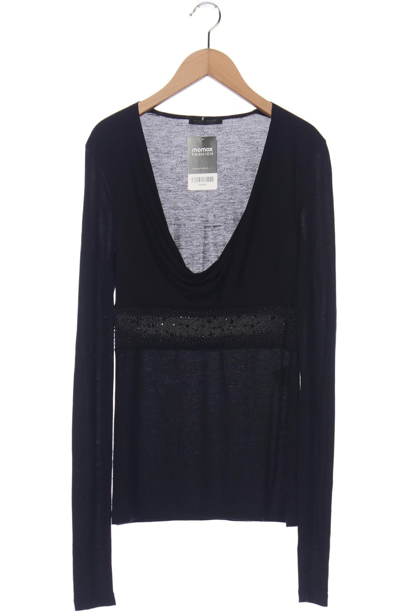 

Strenesse Damen Langarmshirt, schwarz, Gr. 36
