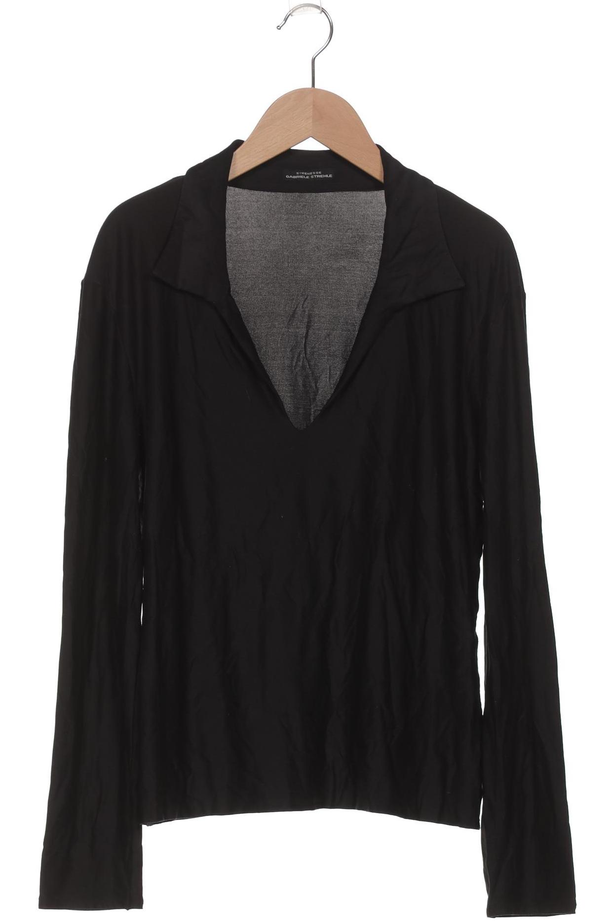 

Strenesse Damen Langarmshirt, schwarz, Gr. 36