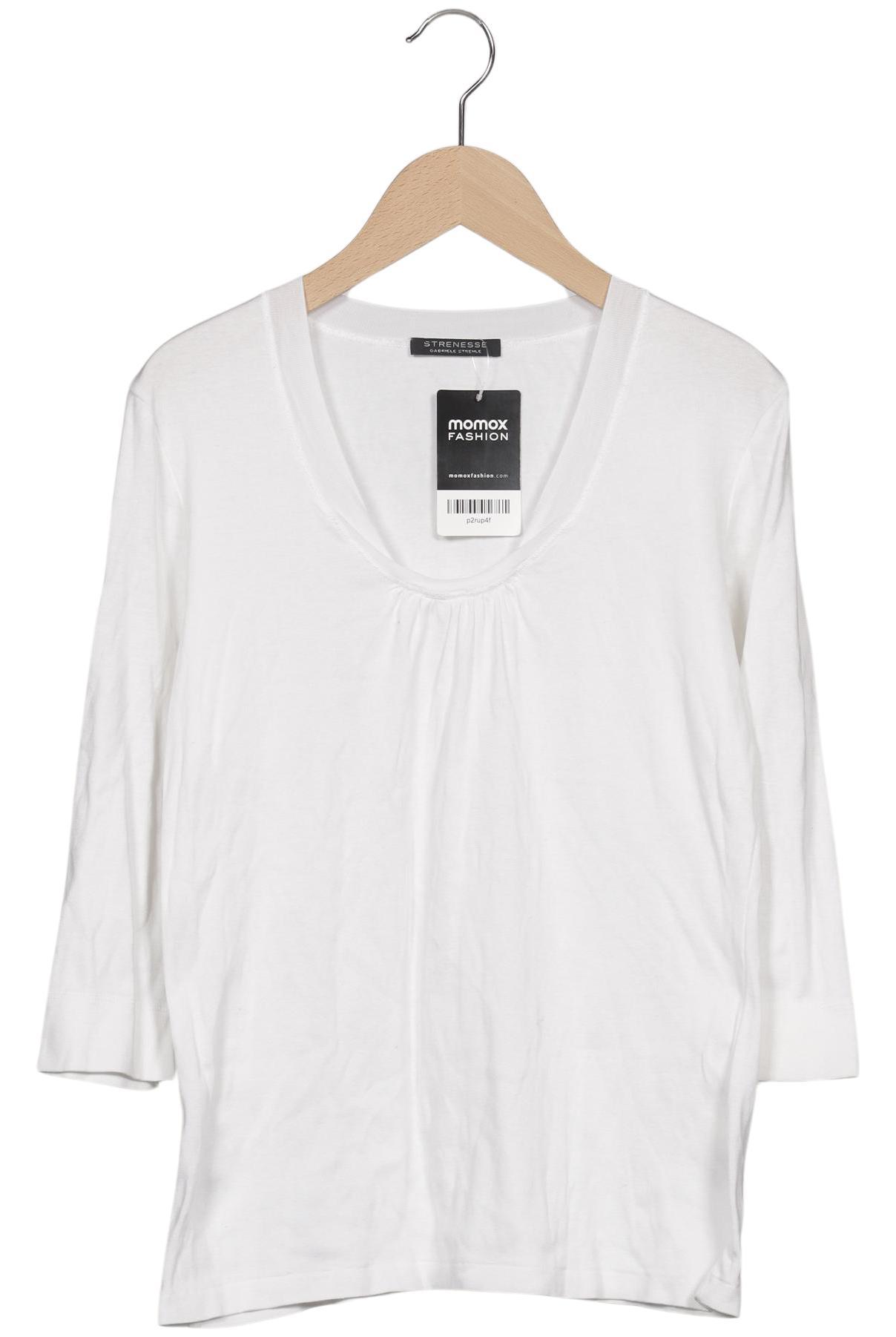 

Strenesse Damen Langarmshirt, weiß, Gr. 38