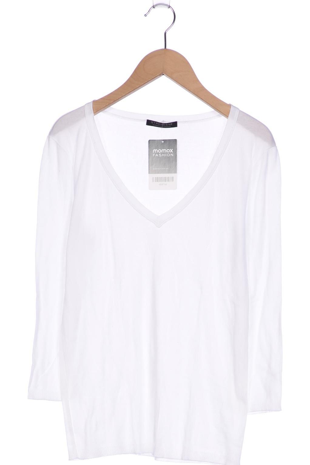 

Strenesse Damen Langarmshirt, weiß, Gr. 38