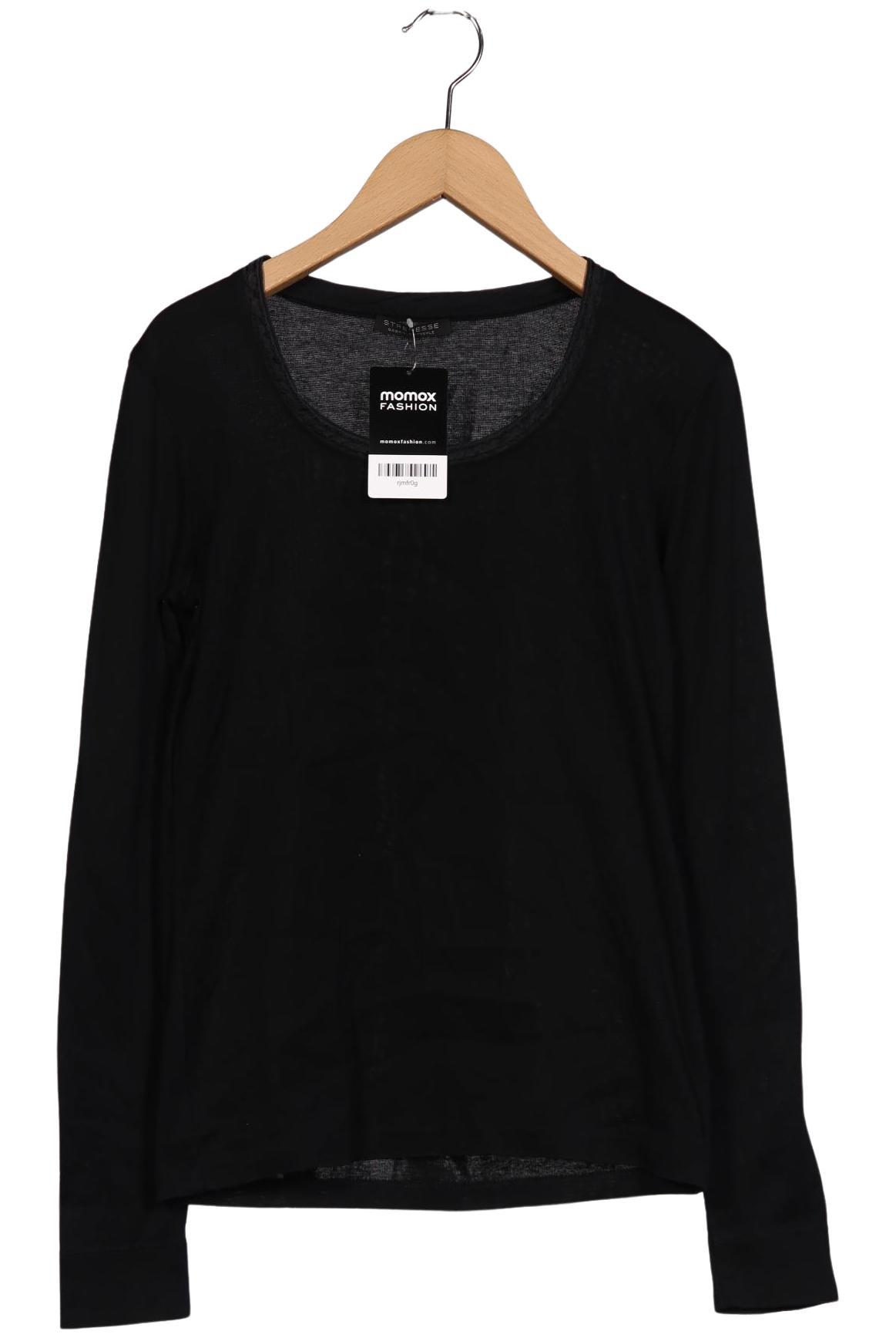 

Strenesse Damen Langarmshirt, schwarz, Gr. 36