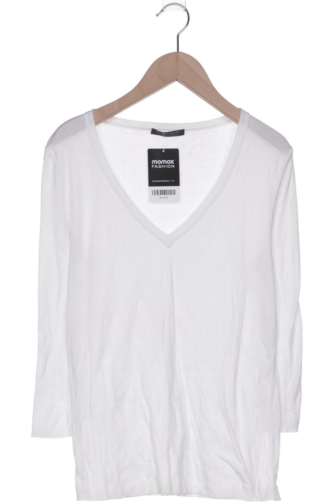 

Strenesse Damen Langarmshirt, weiß, Gr. 34