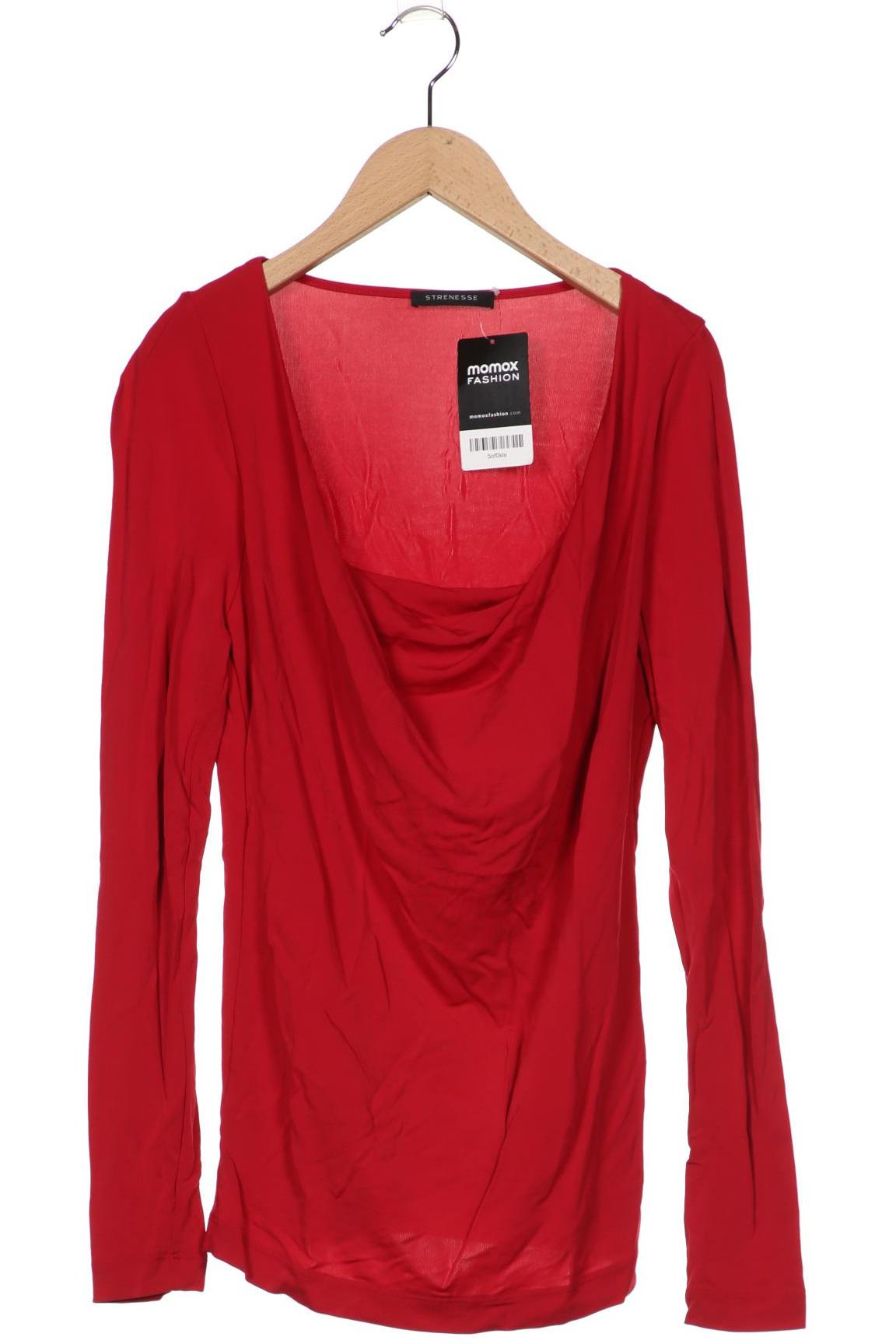 

Strenesse Damen Langarmshirt, rot, Gr. 36