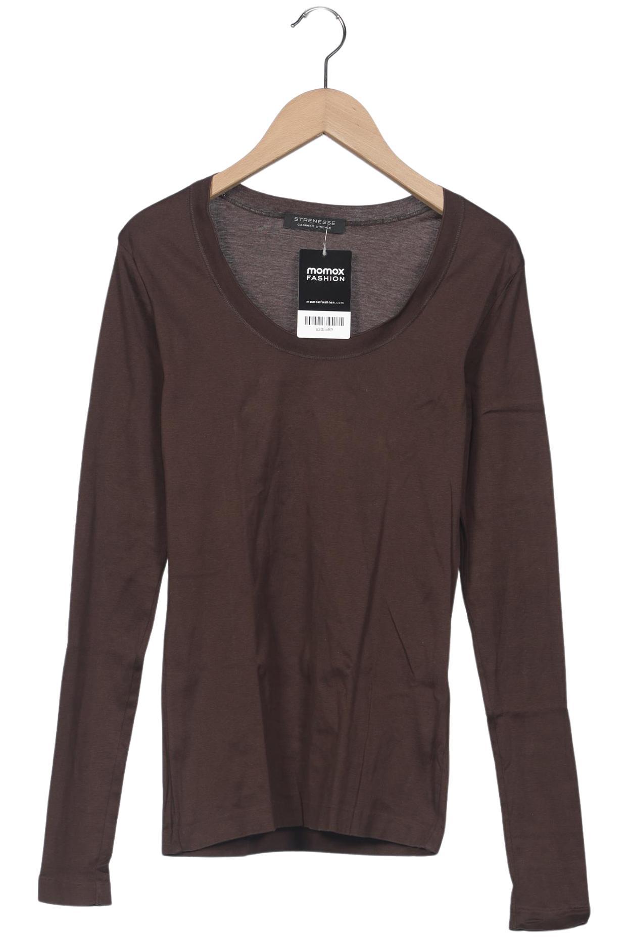 

Strenesse Damen Langarmshirt, braun, Gr. 38