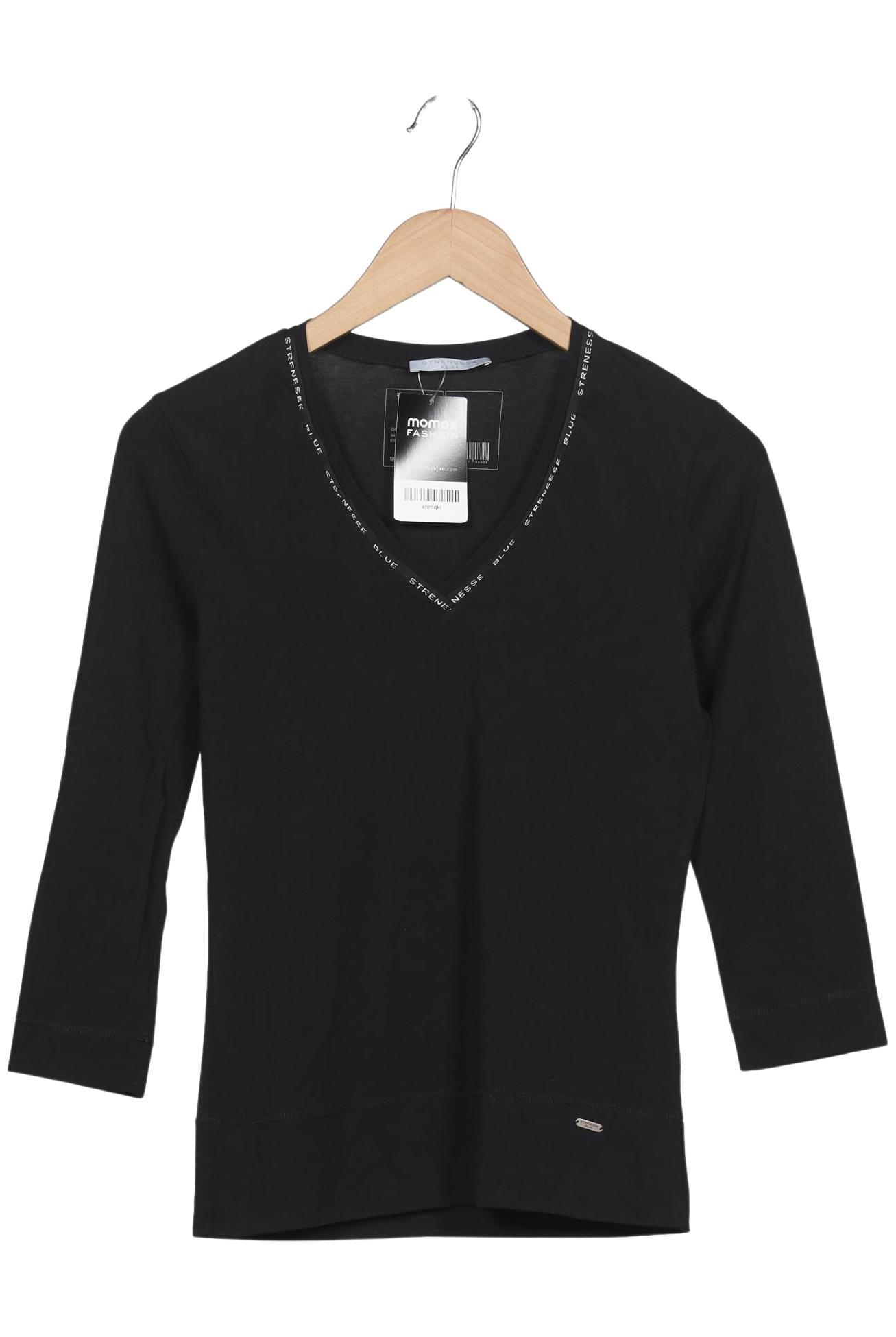 

Strenesse Damen Langarmshirt, schwarz, Gr. 38