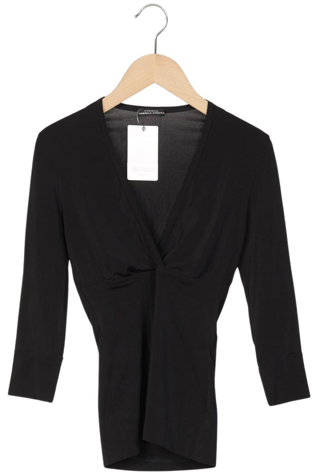 

Strenesse Damen Langarmshirt, schwarz, Gr. 34