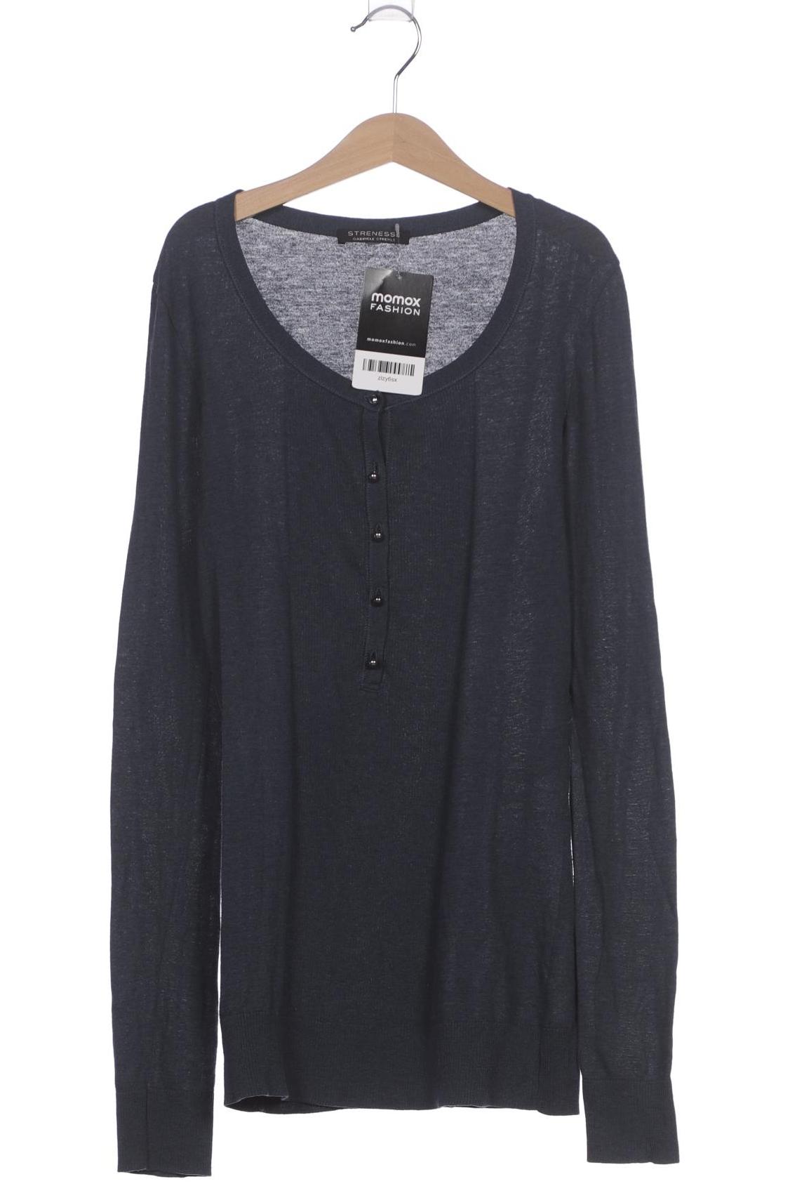

Strenesse Damen Langarmshirt, blau, Gr. 34