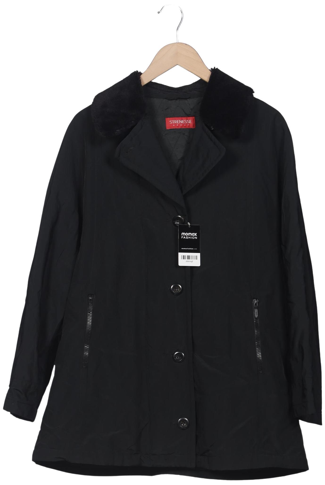 

Strenesse Damen Mantel, schwarz, Gr. 40