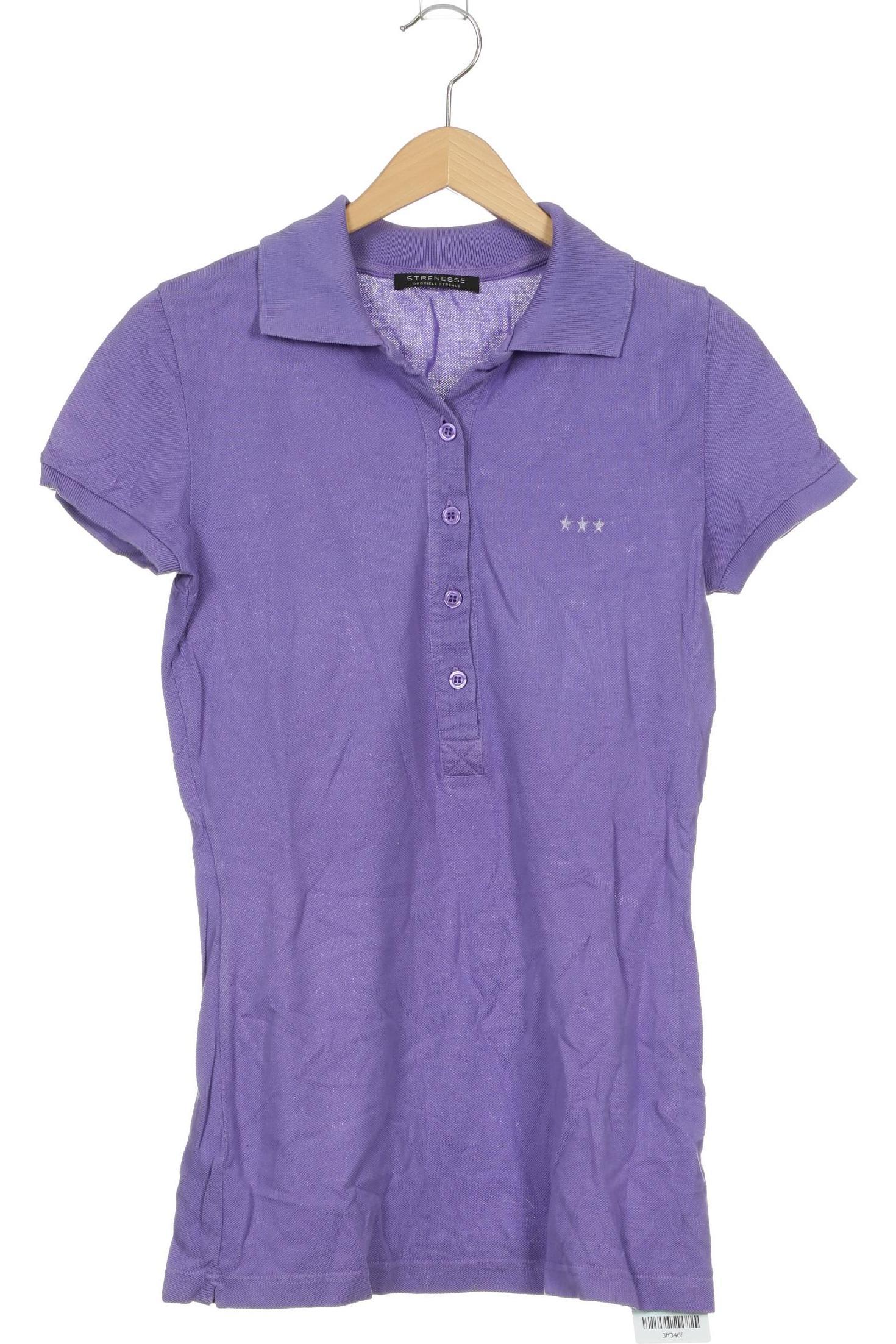 

Strenesse Damen Poloshirt, lila, Gr. 34