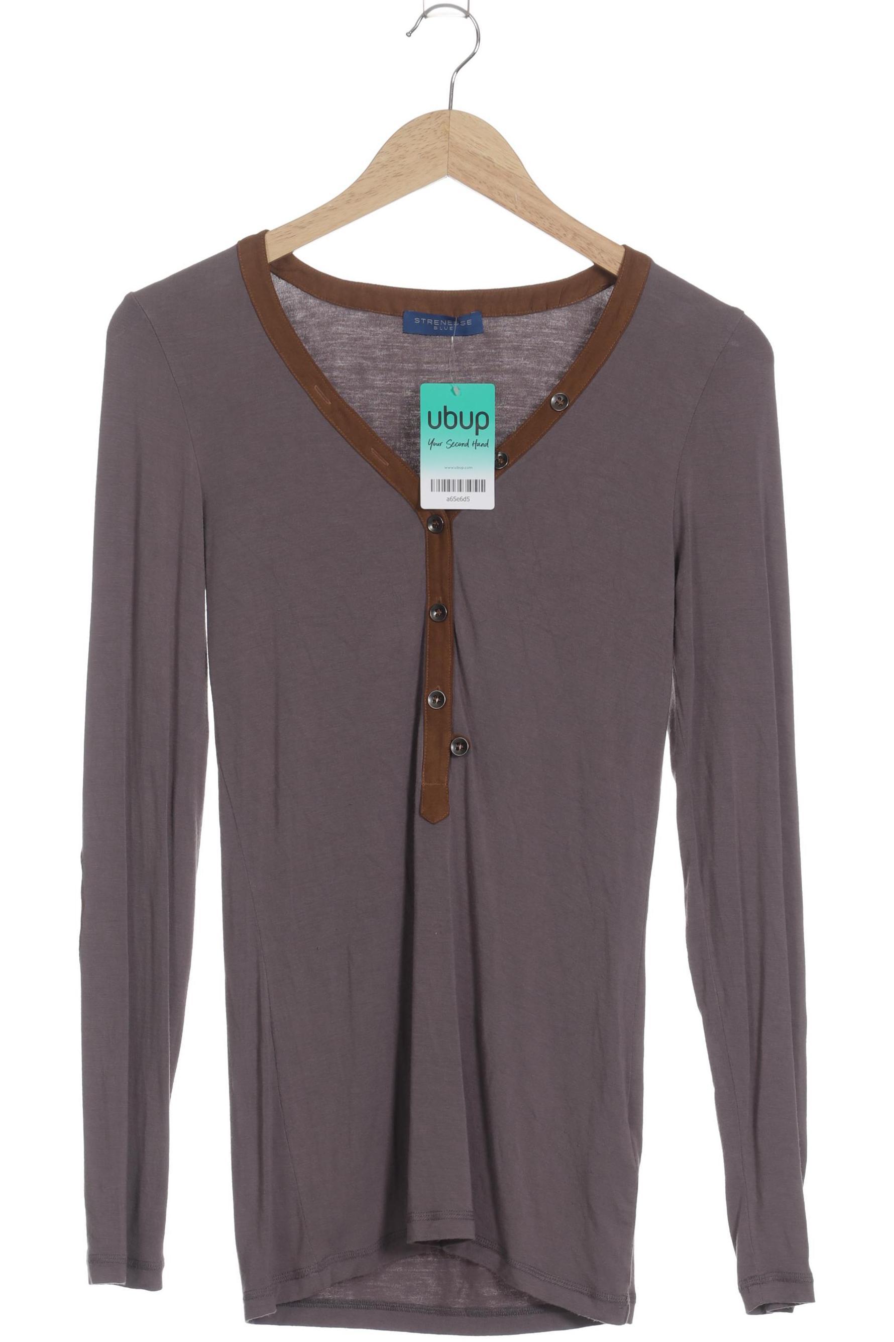 

Strenesse Damen Langarmshirt, grau, Gr. 34