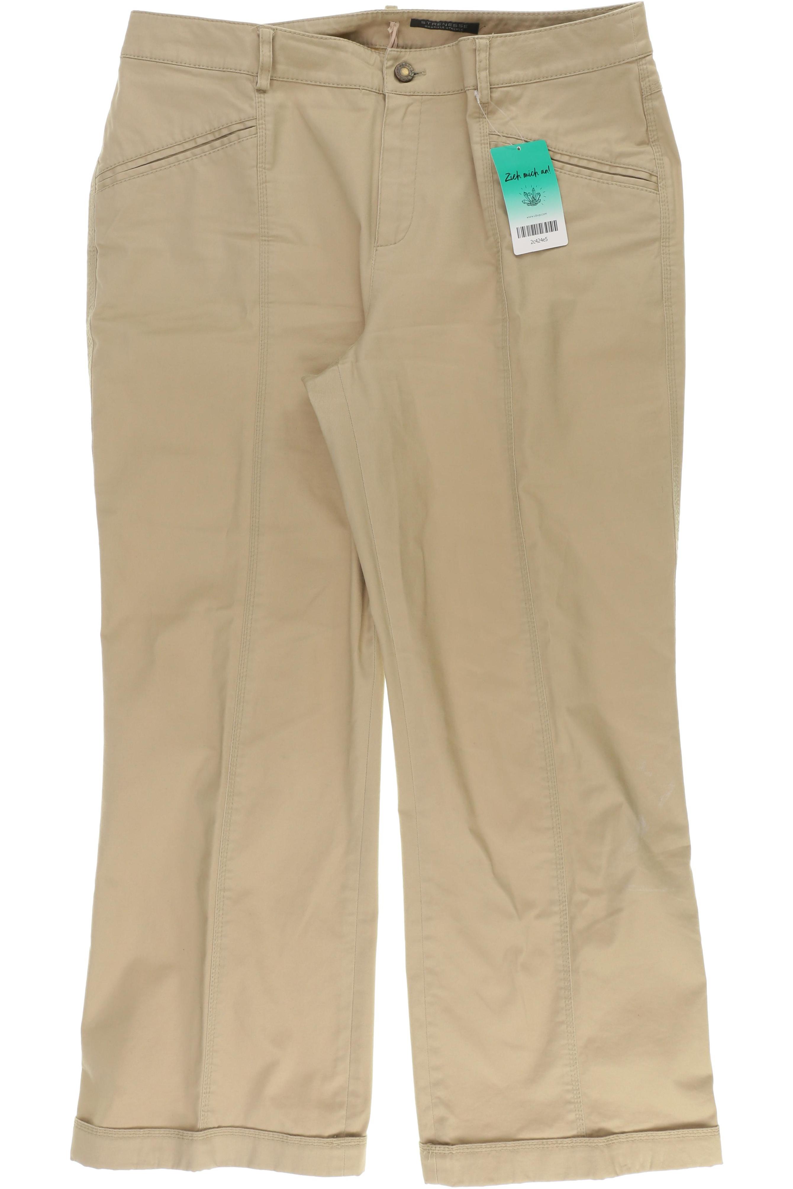 

Strenesse Damen Stoffhose, beige, Gr. 42