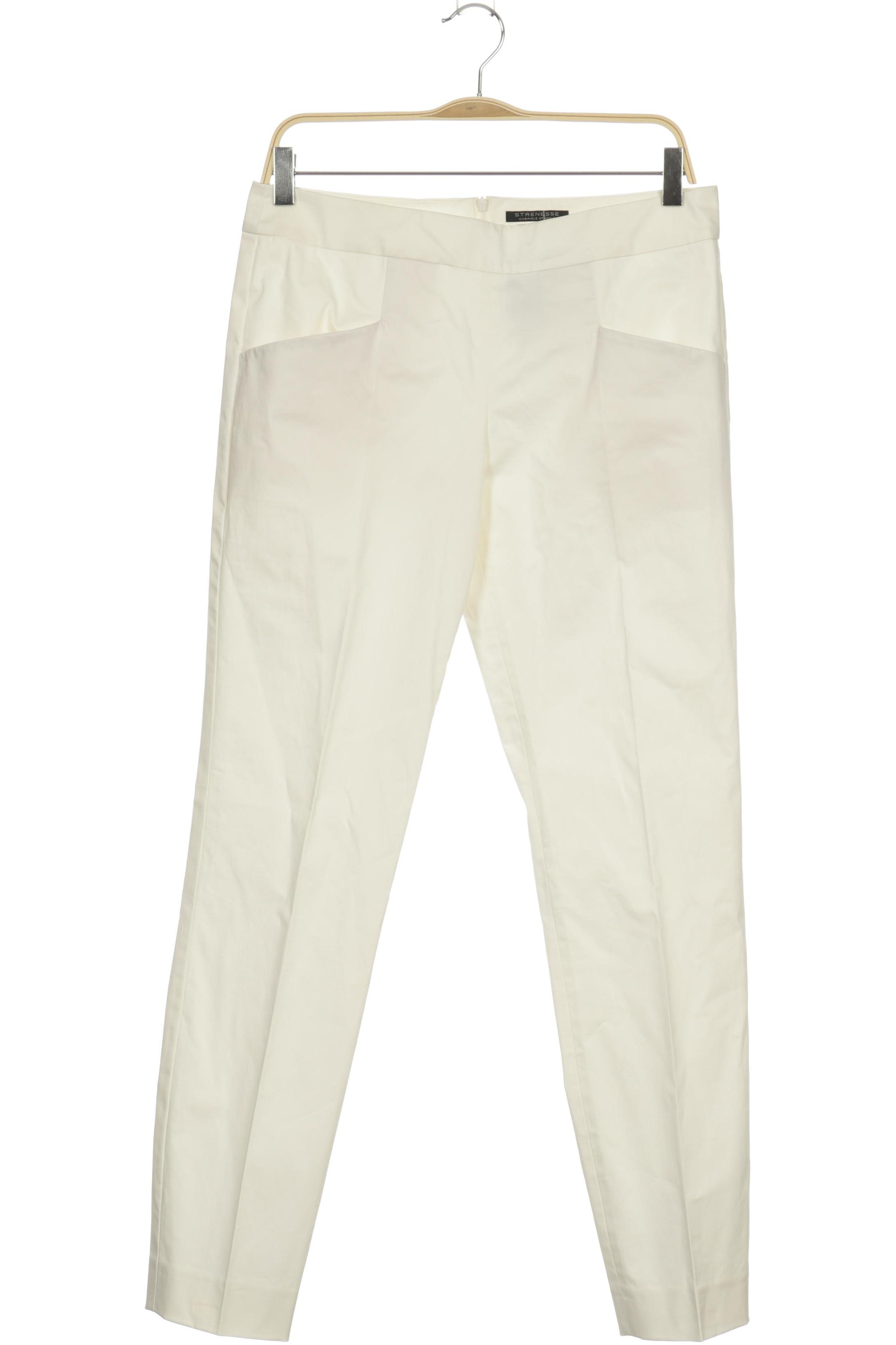 

Strenesse Damen Stoffhose, weiß, Gr. 38