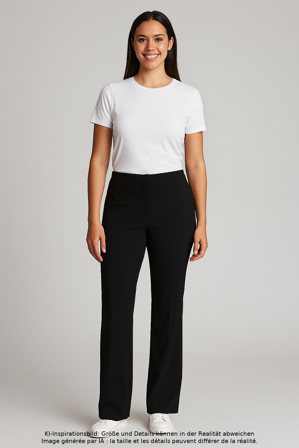 

Strenesse Damen Stoffhose, schwarz, Gr. 40