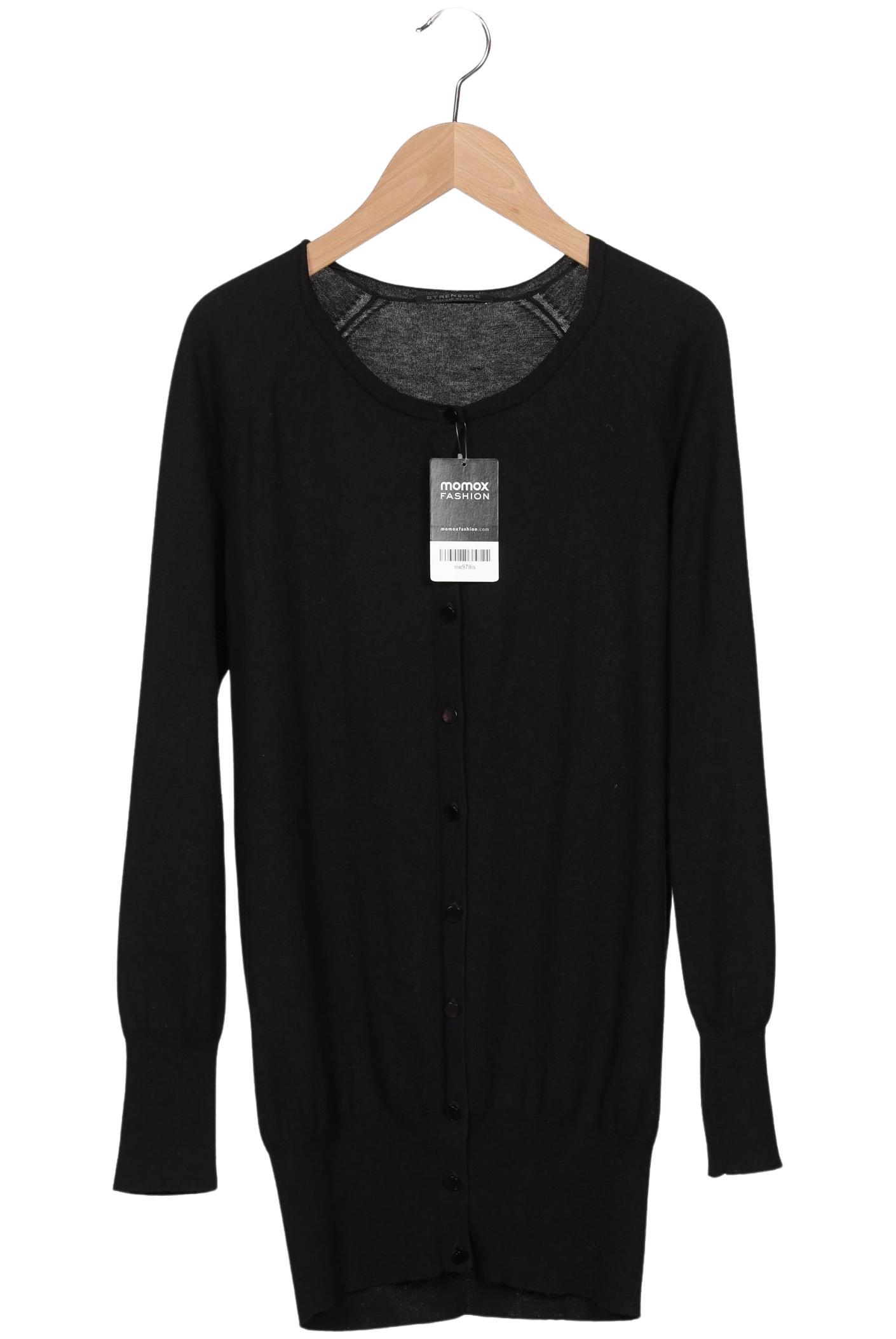 

Strenesse Damen Strickjacke, schwarz, Gr. 38