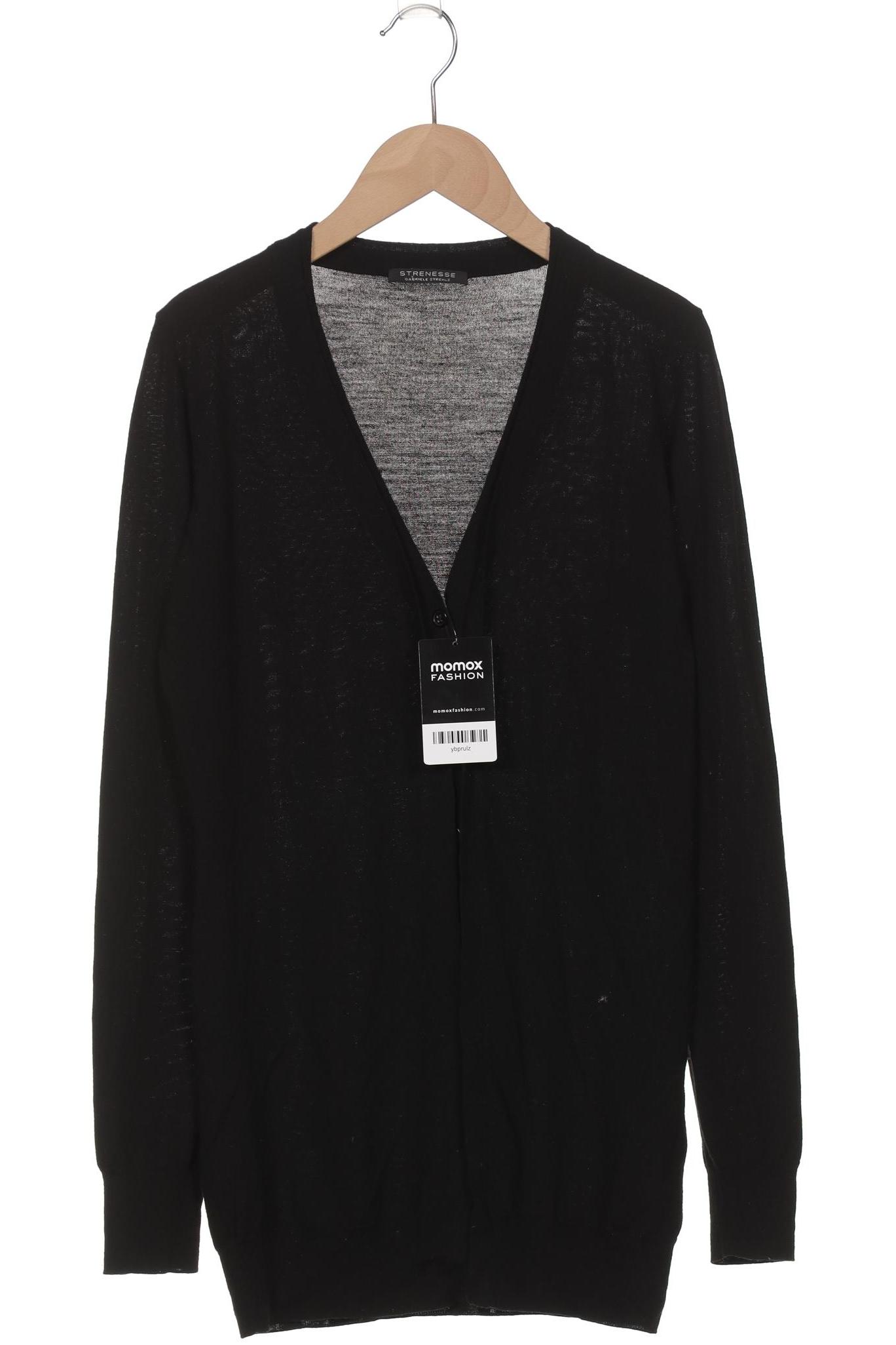 

Strenesse Damen Strickjacke, schwarz, Gr. 36