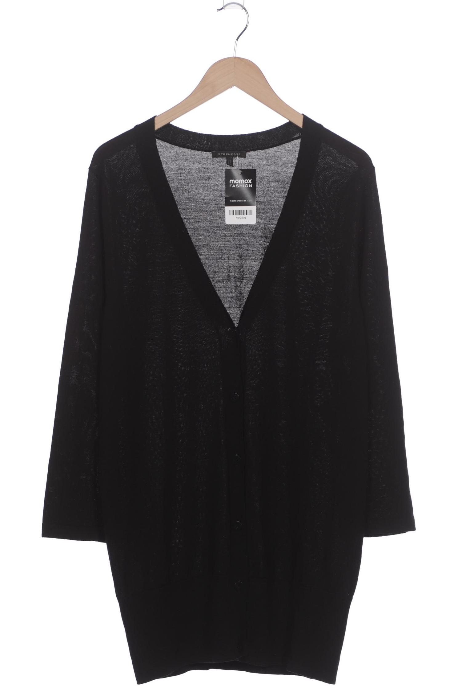 

Strenesse Damen Strickjacke, schwarz, Gr. 42