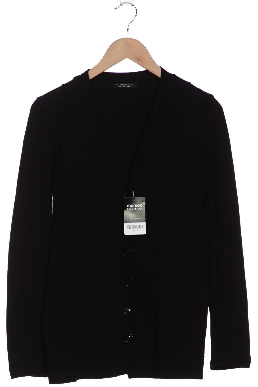 

Strenesse Damen Strickjacke, schwarz, Gr. 38