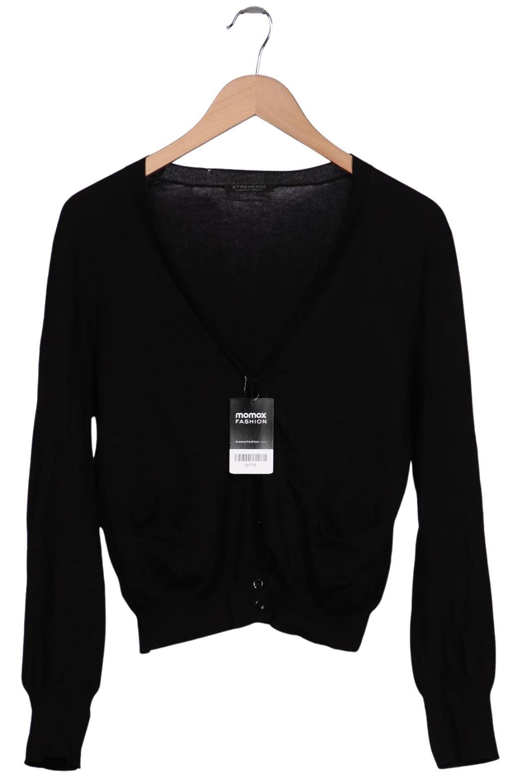 

Strenesse Damen Strickjacke, schwarz, Gr. 42