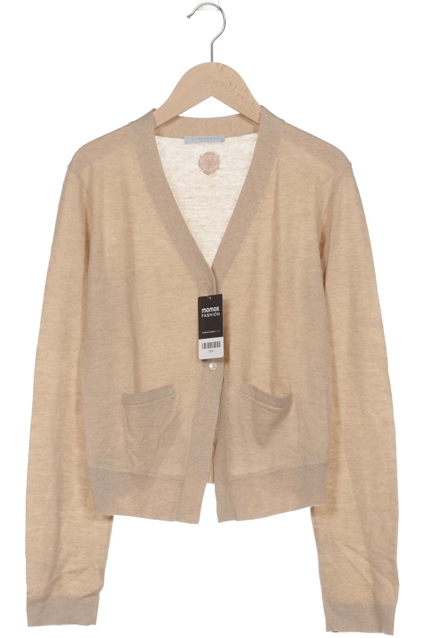 

Strenesse Damen Strickjacke, beige, Gr. 38