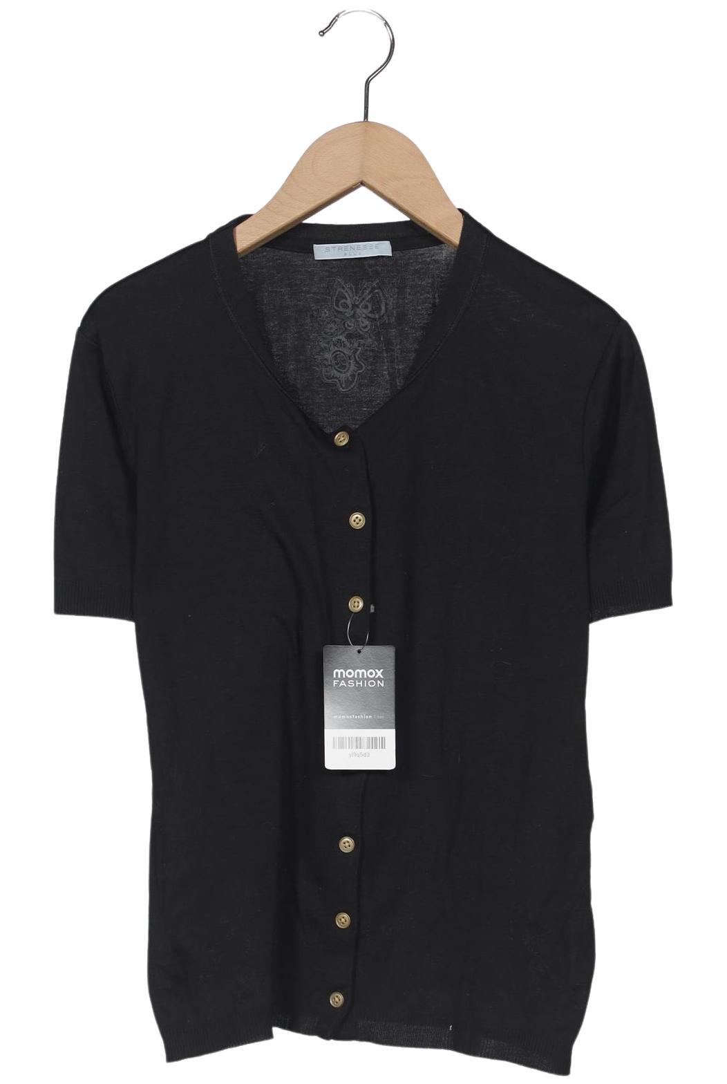 

Strenesse Damen Strickjacke, schwarz, Gr. 42