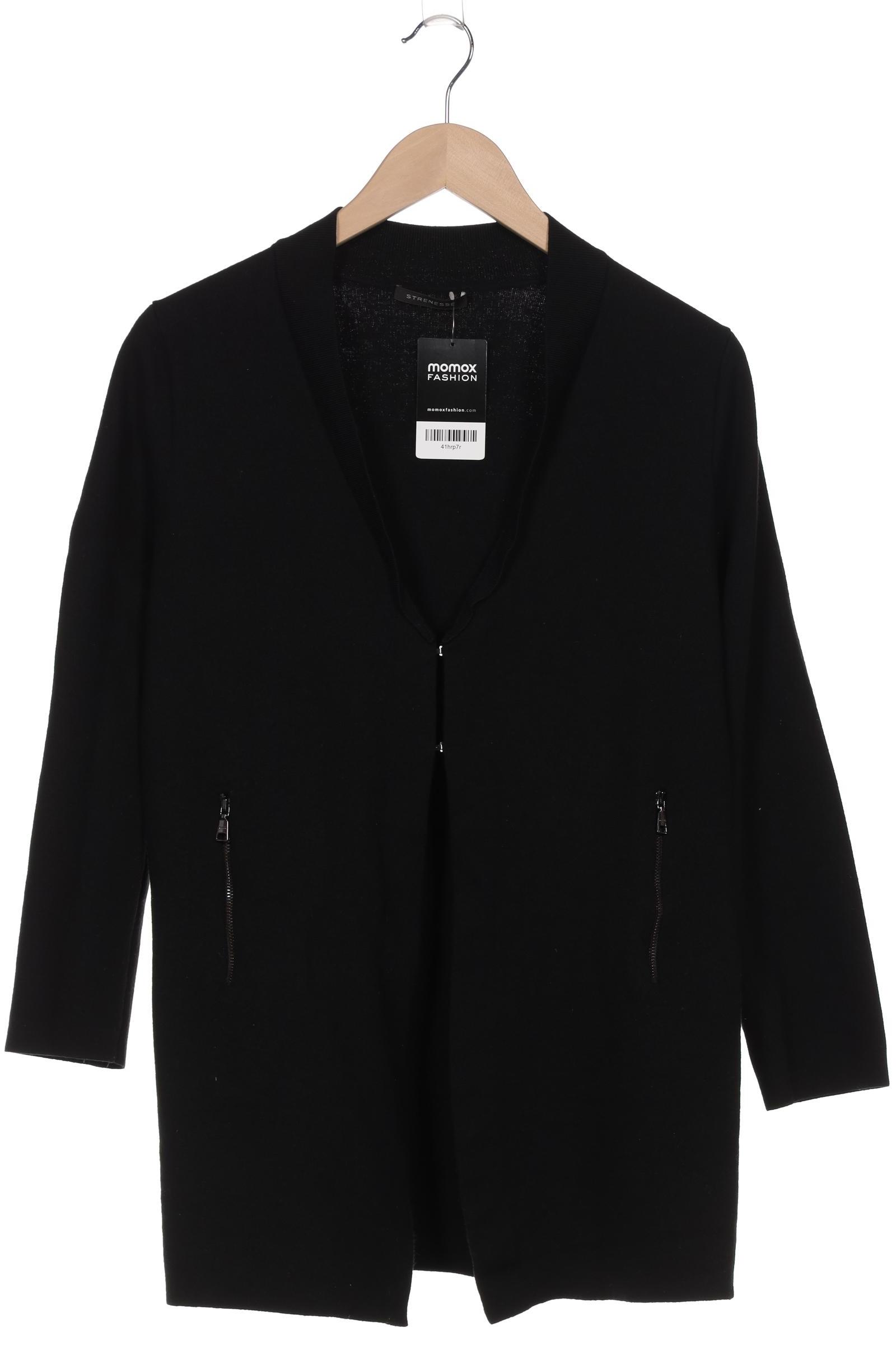 

Strenesse Damen Strickjacke, schwarz, Gr. 40