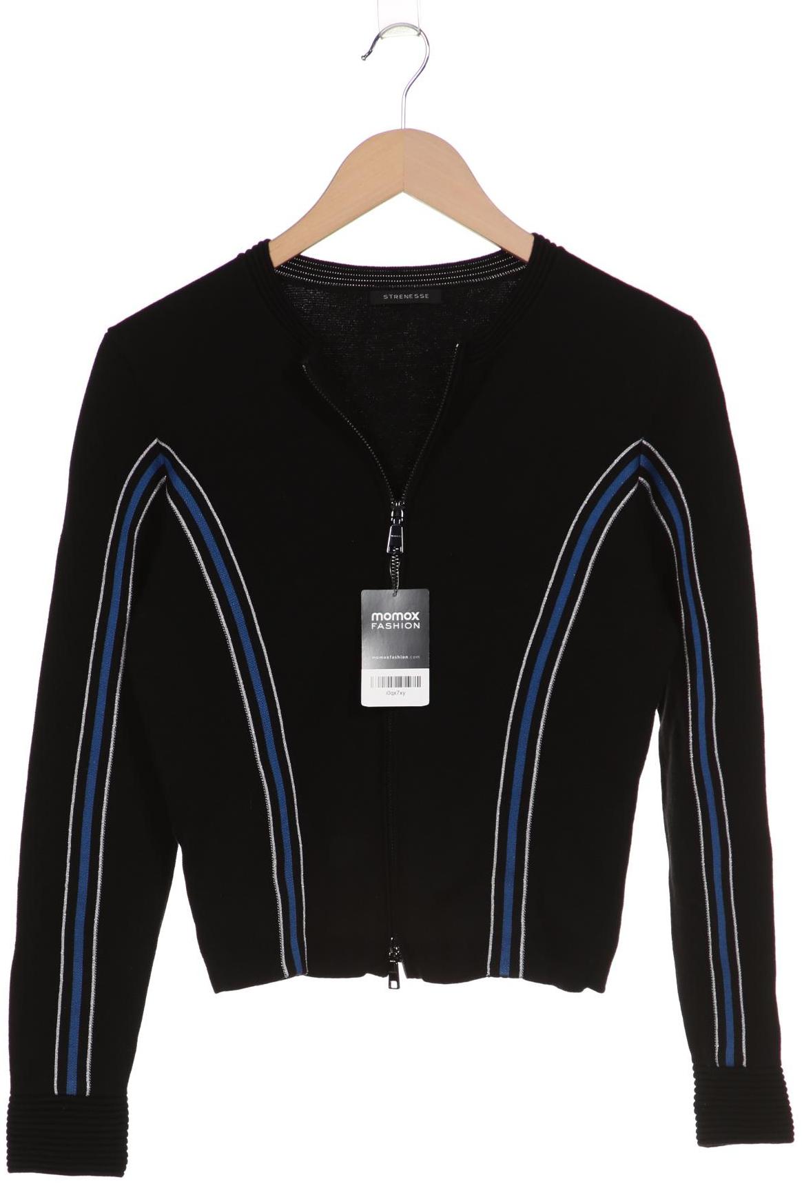 

Strenesse Damen Strickjacke, schwarz, Gr. 36