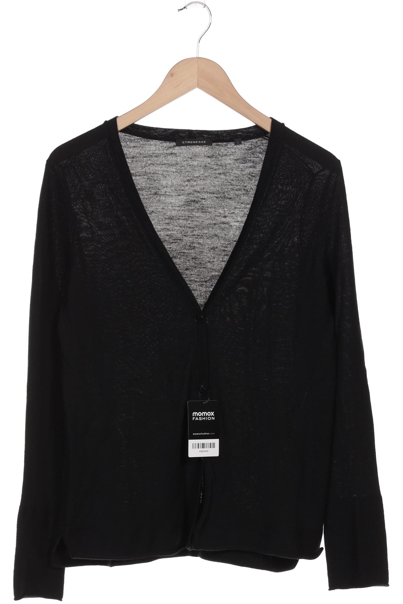 

Strenesse Damen Strickjacke, schwarz, Gr. 42