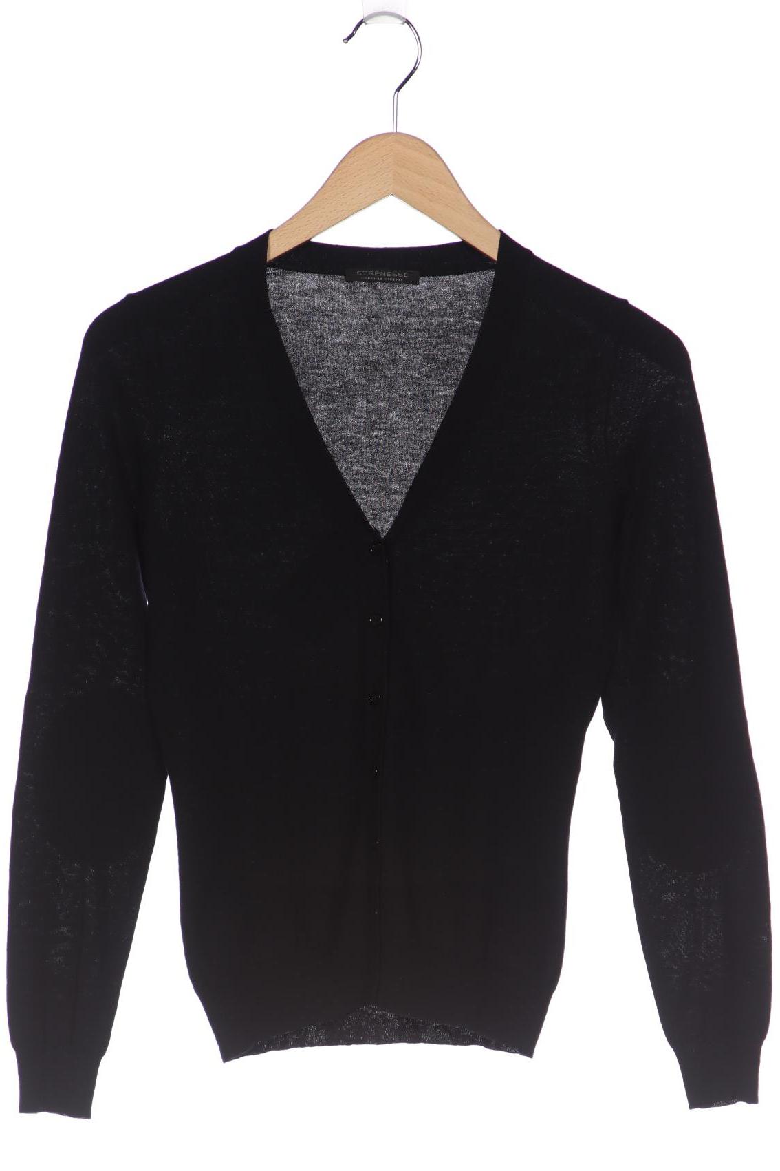 

Strenesse Damen Strickjacke, schwarz, Gr. 36