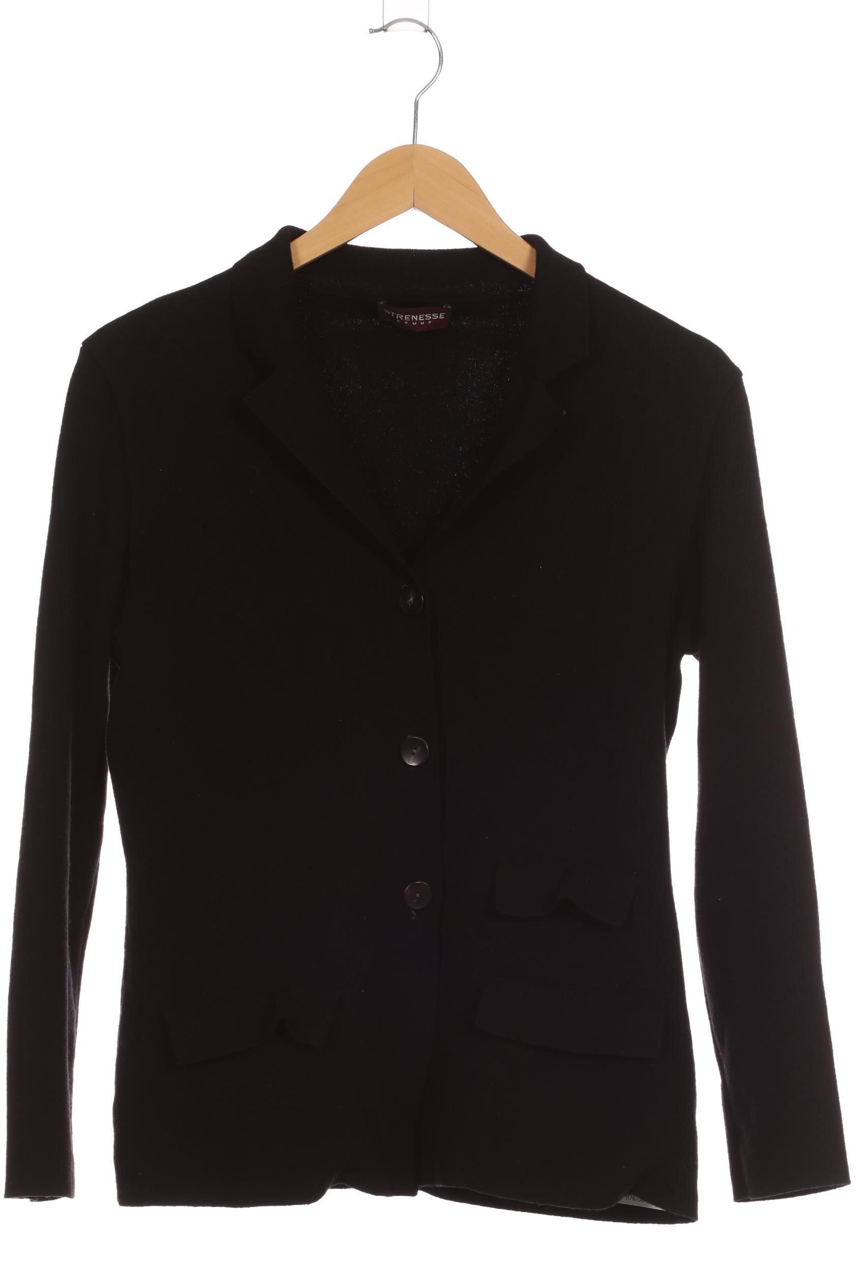 

Strenesse Damen Strickjacke, schwarz, Gr. 40