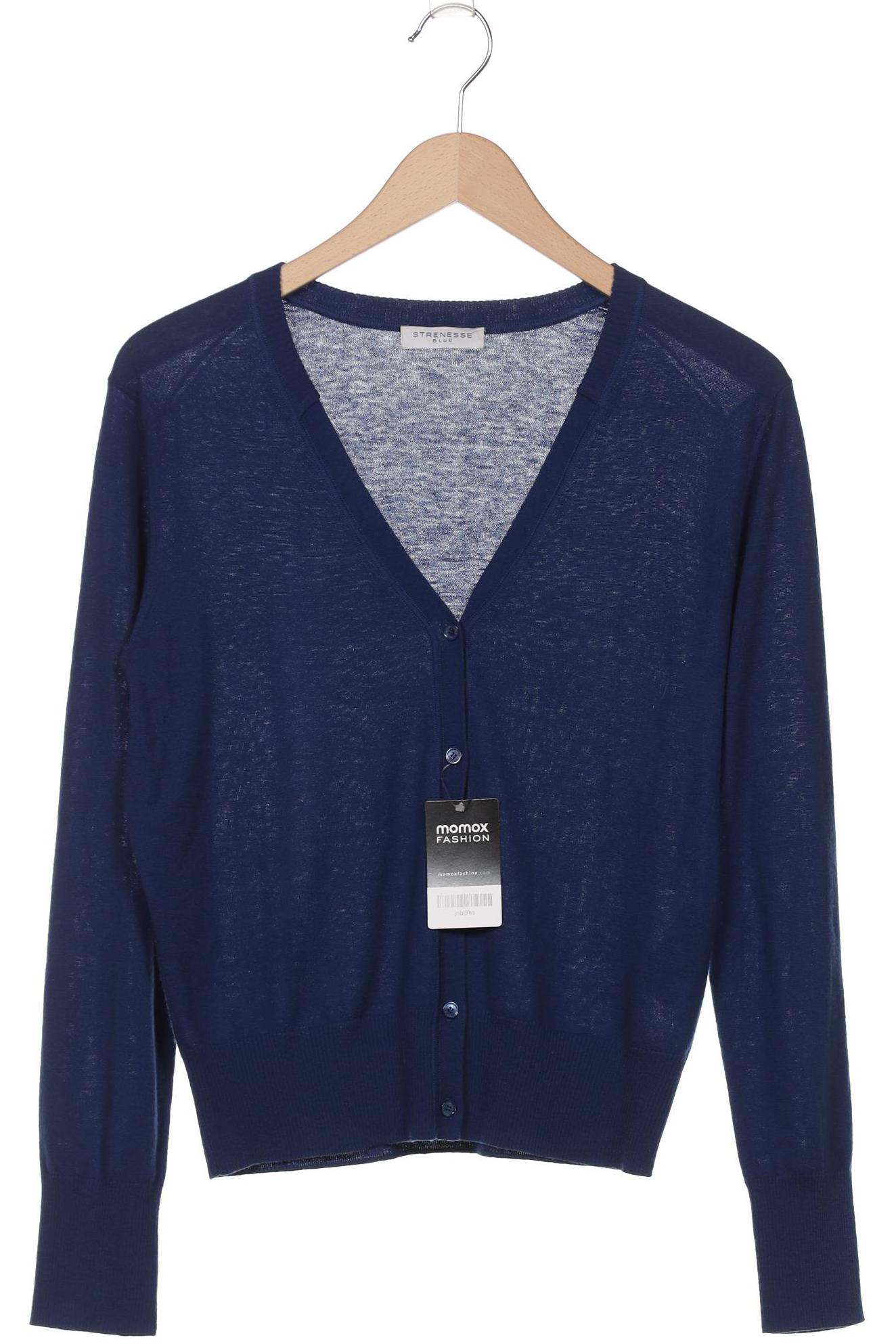 

Strenesse Damen Strickjacke, blau, Gr. 42