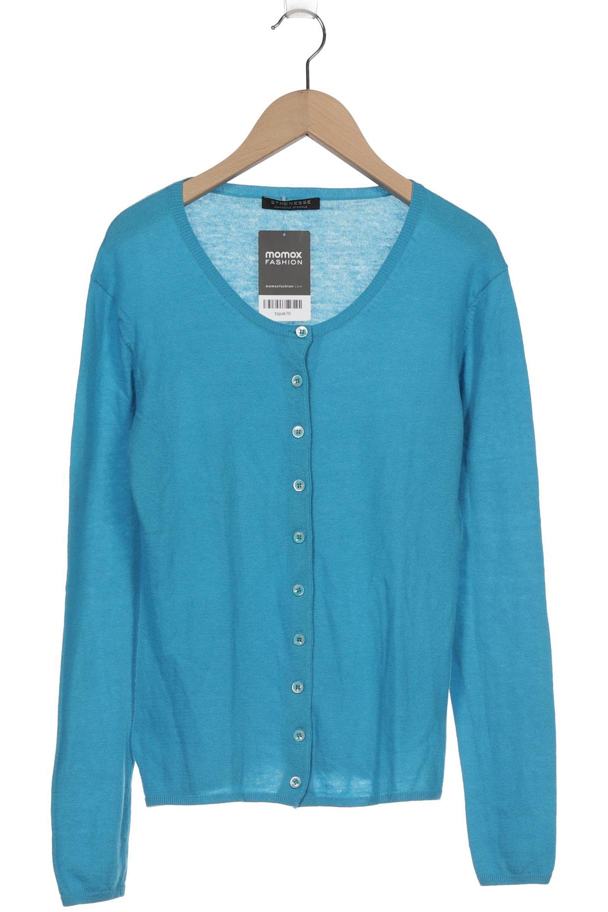 

Strenesse Damen Strickjacke, blau, Gr. 40