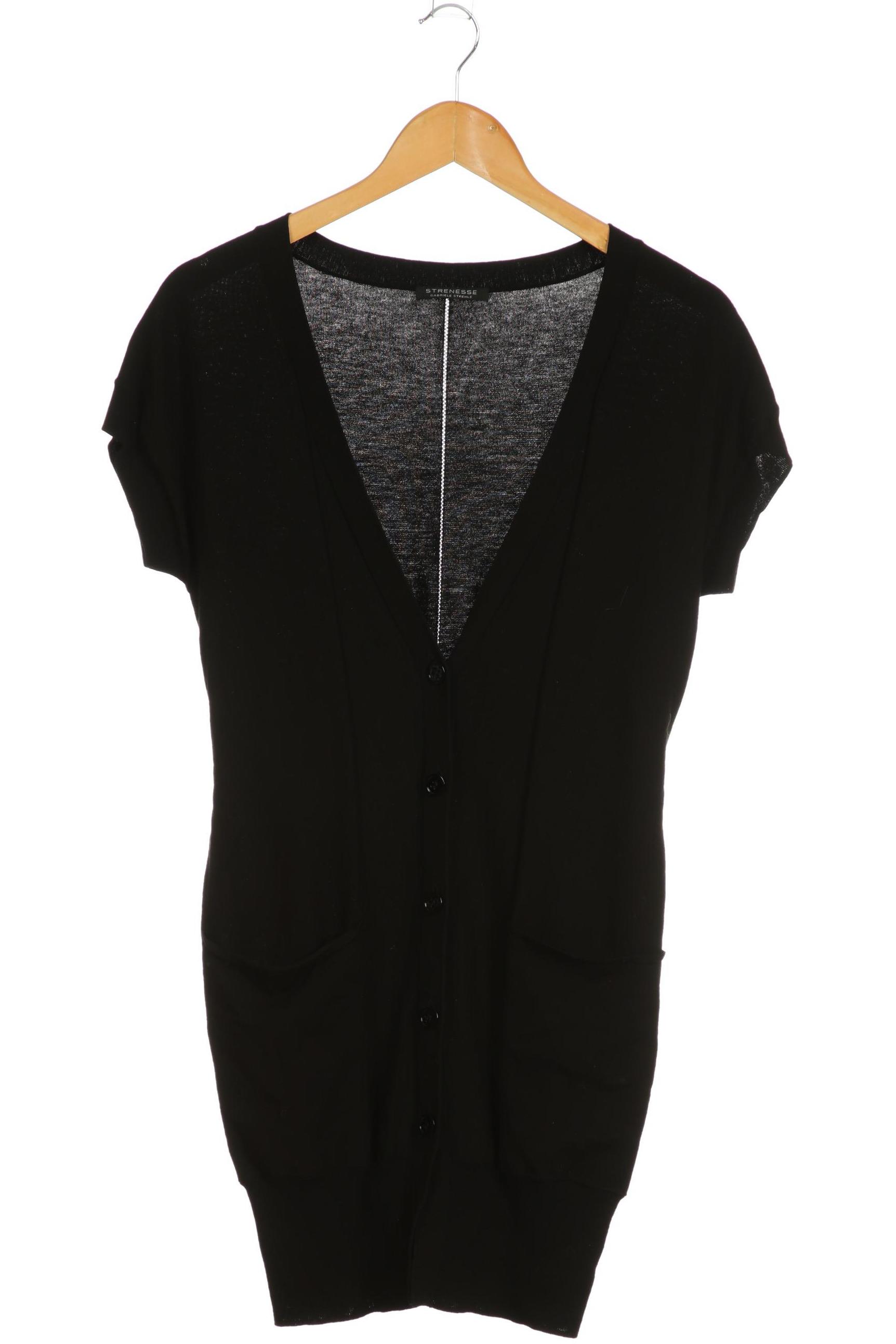 

Strenesse Damen Strickjacke, schwarz, Gr. 38