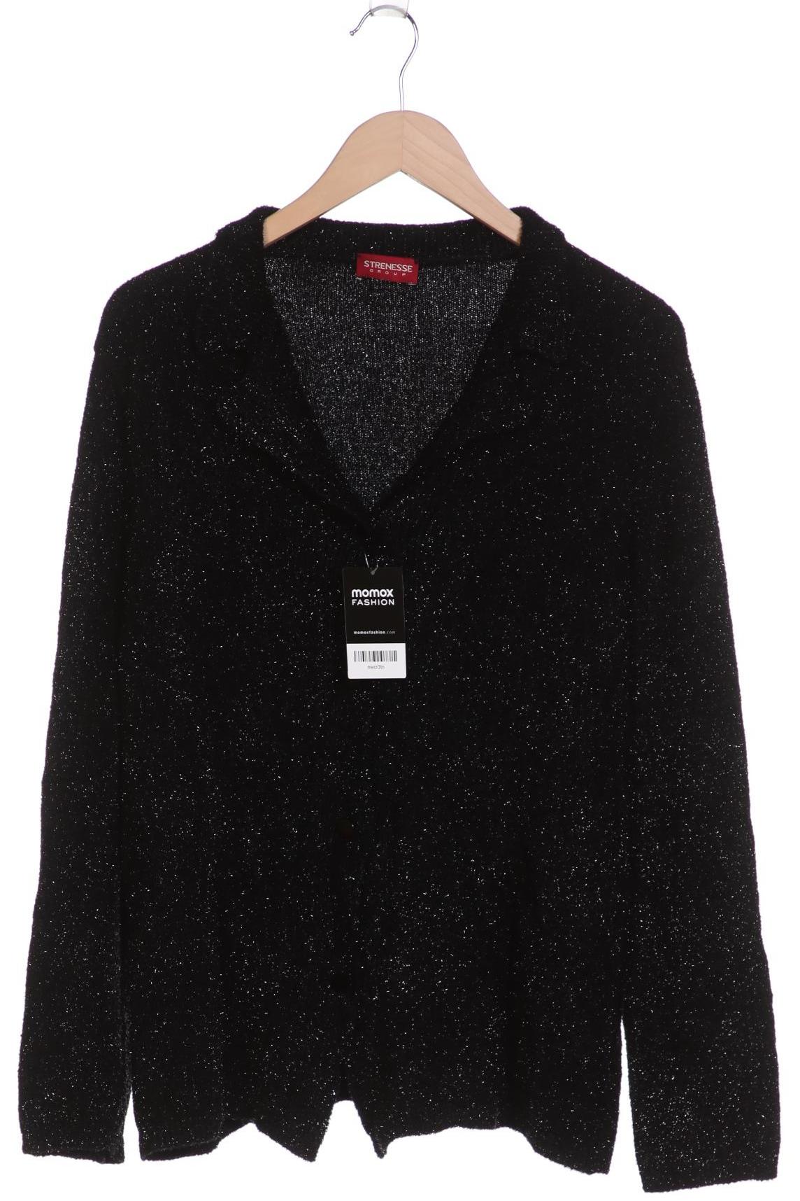 

Strenesse Damen Strickjacke, schwarz, Gr. 42