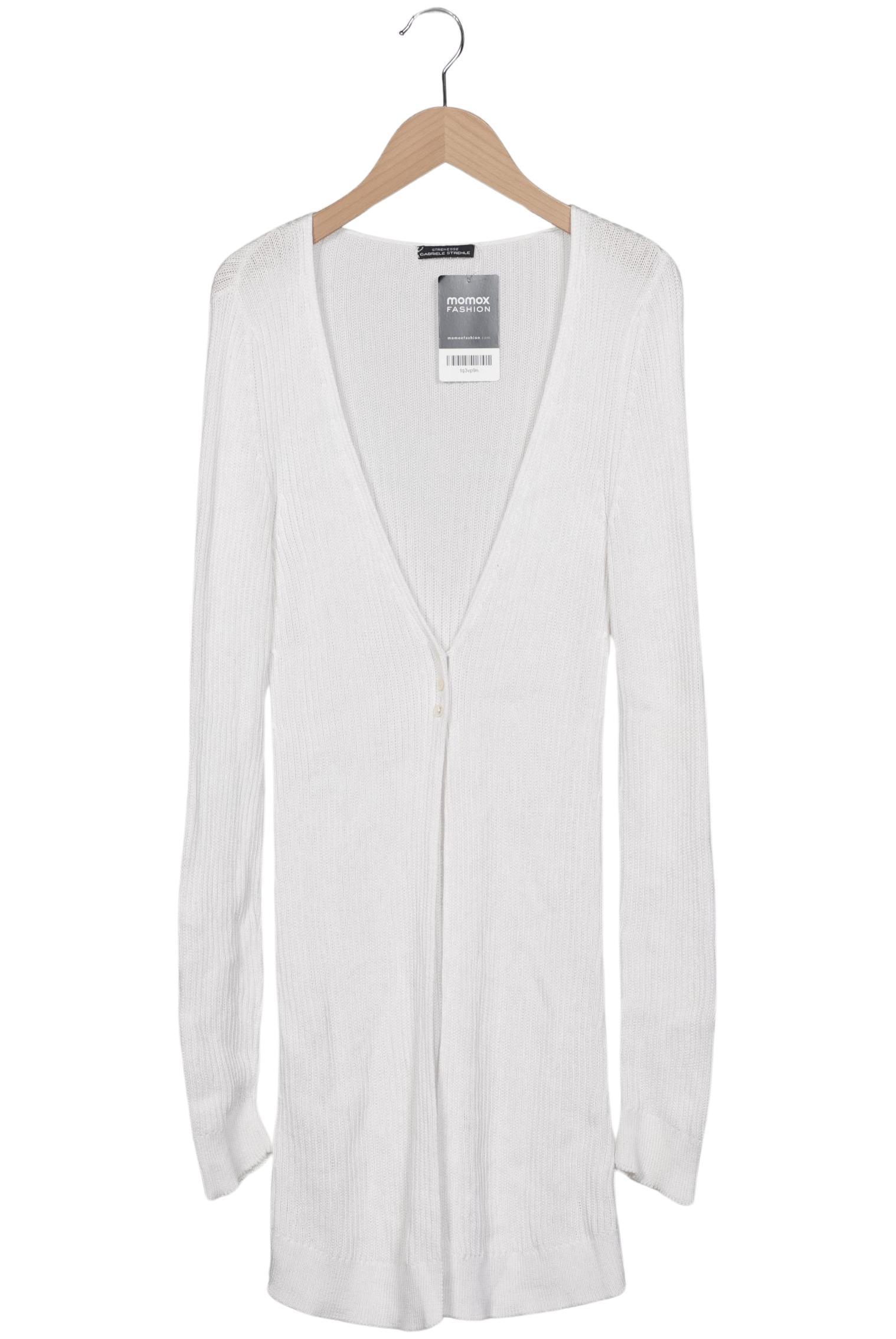 

Strenesse Damen Strickjacke, weiß, Gr. 36