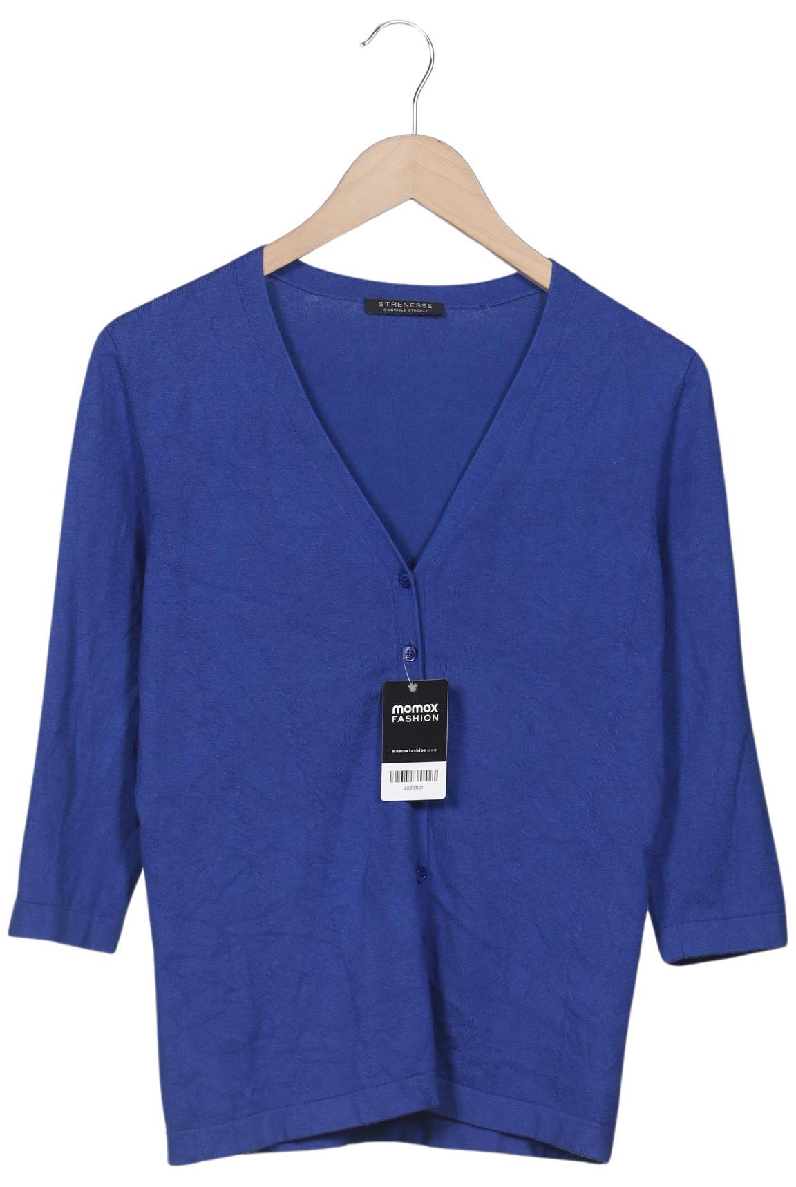 

Strenesse Damen Strickjacke, blau, Gr. 42
