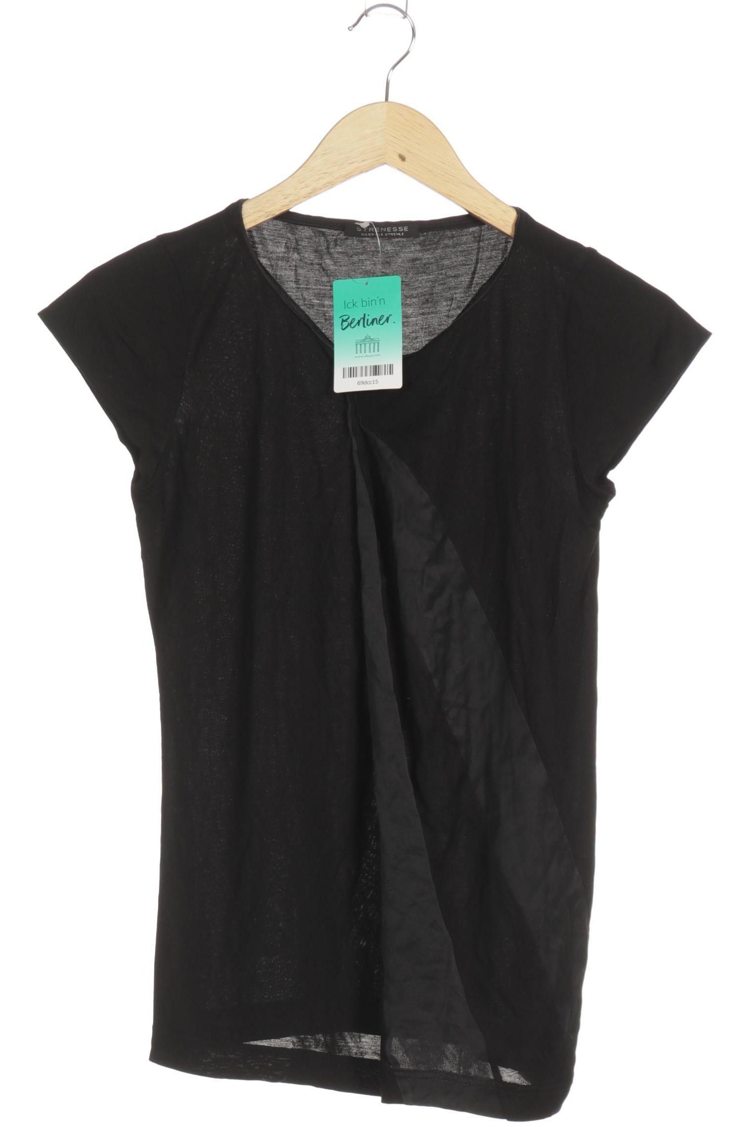 

Strenesse Damen T-Shirt, schwarz, Gr. 34