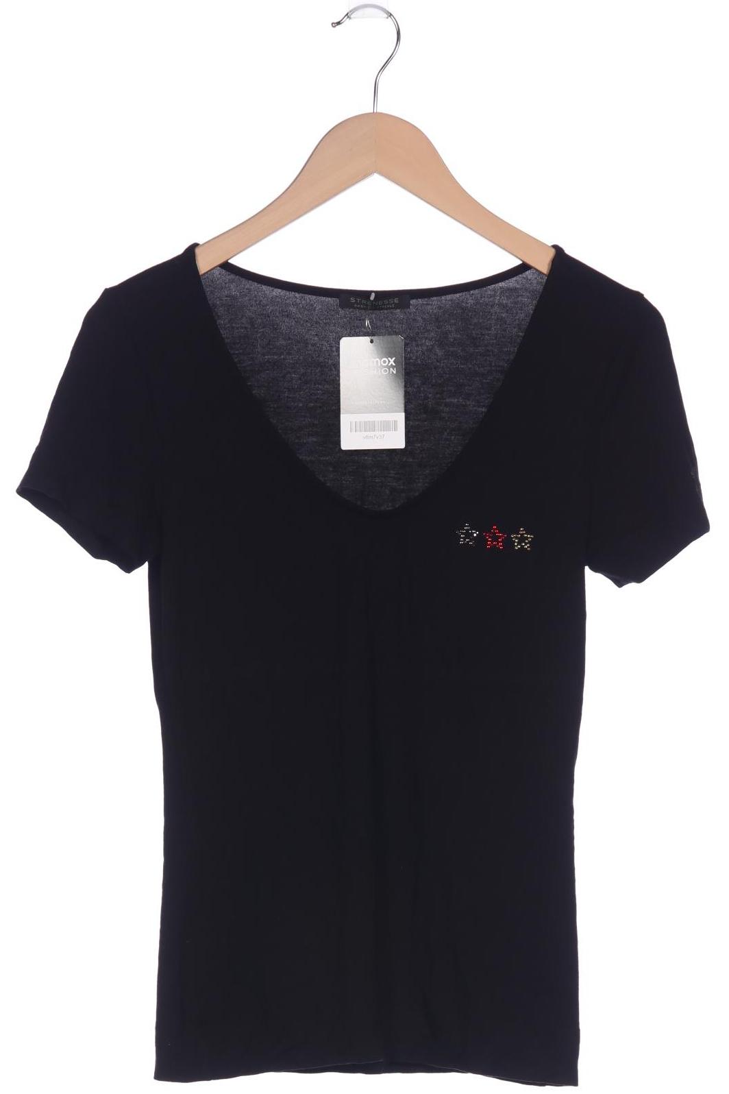 

Strenesse Damen T-Shirt, schwarz, Gr. 38