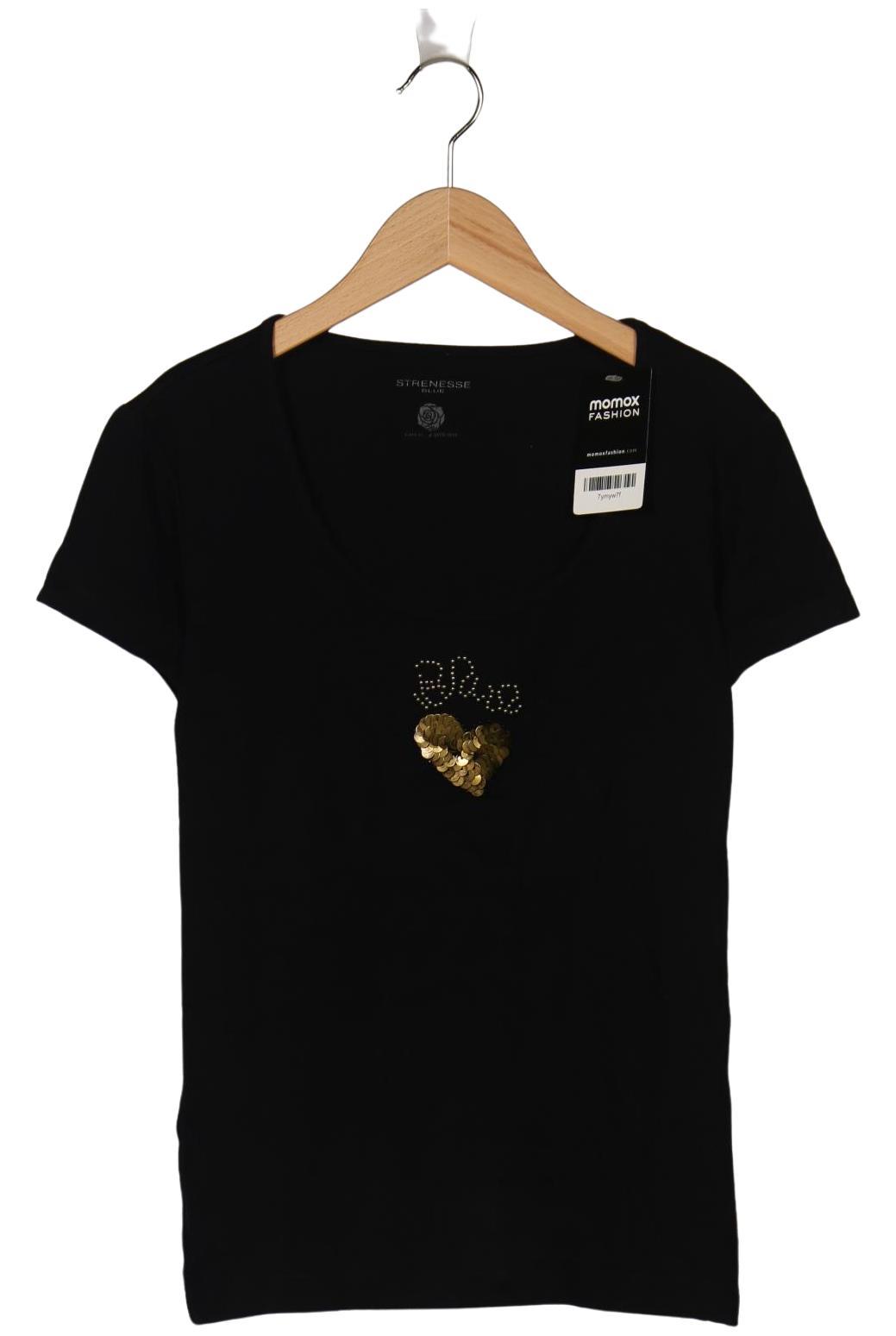 

Strenesse Damen T-Shirt, schwarz, Gr. 38