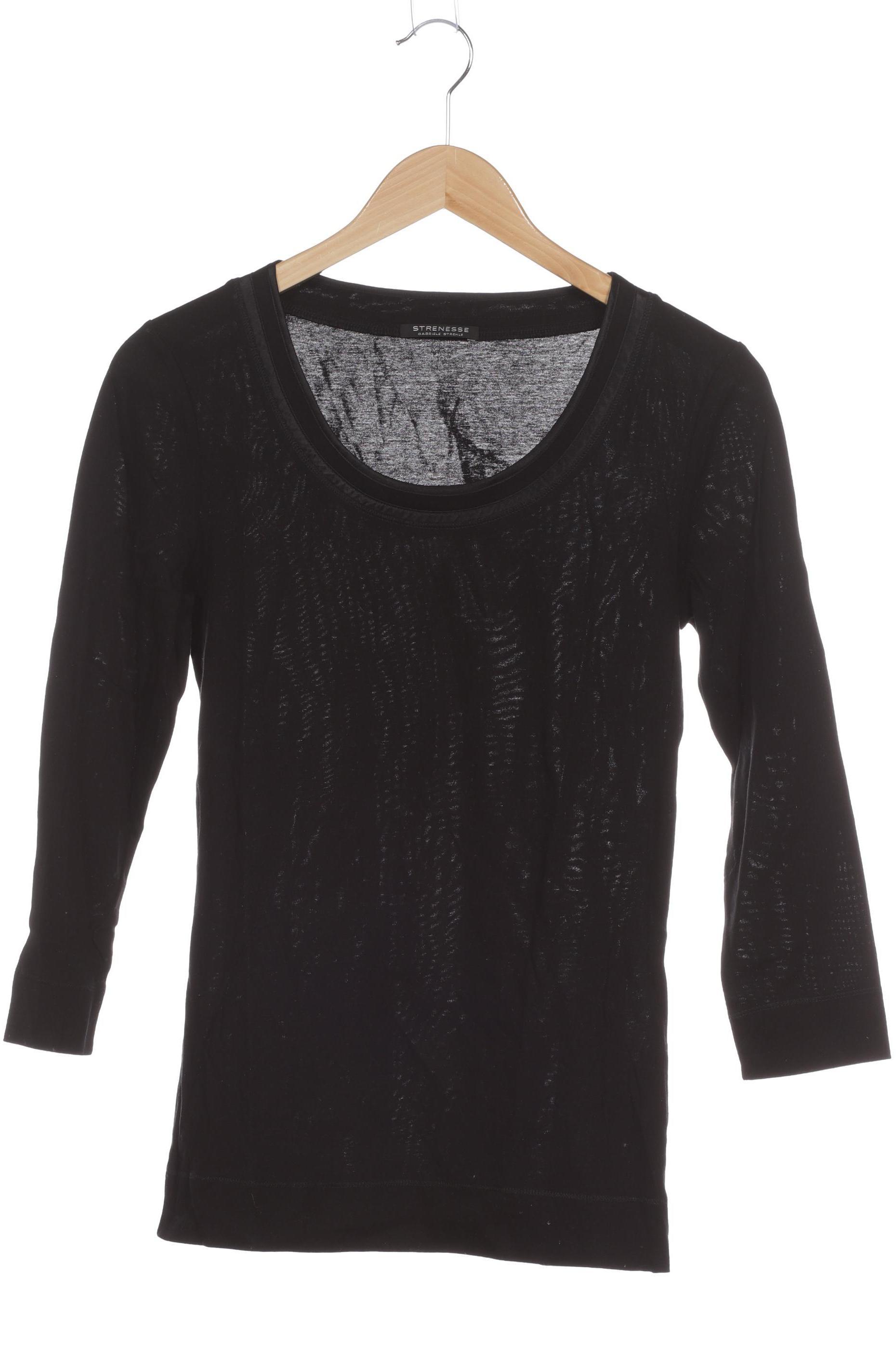 

Strenesse Damen Langarmshirt, schwarz, Gr. 38