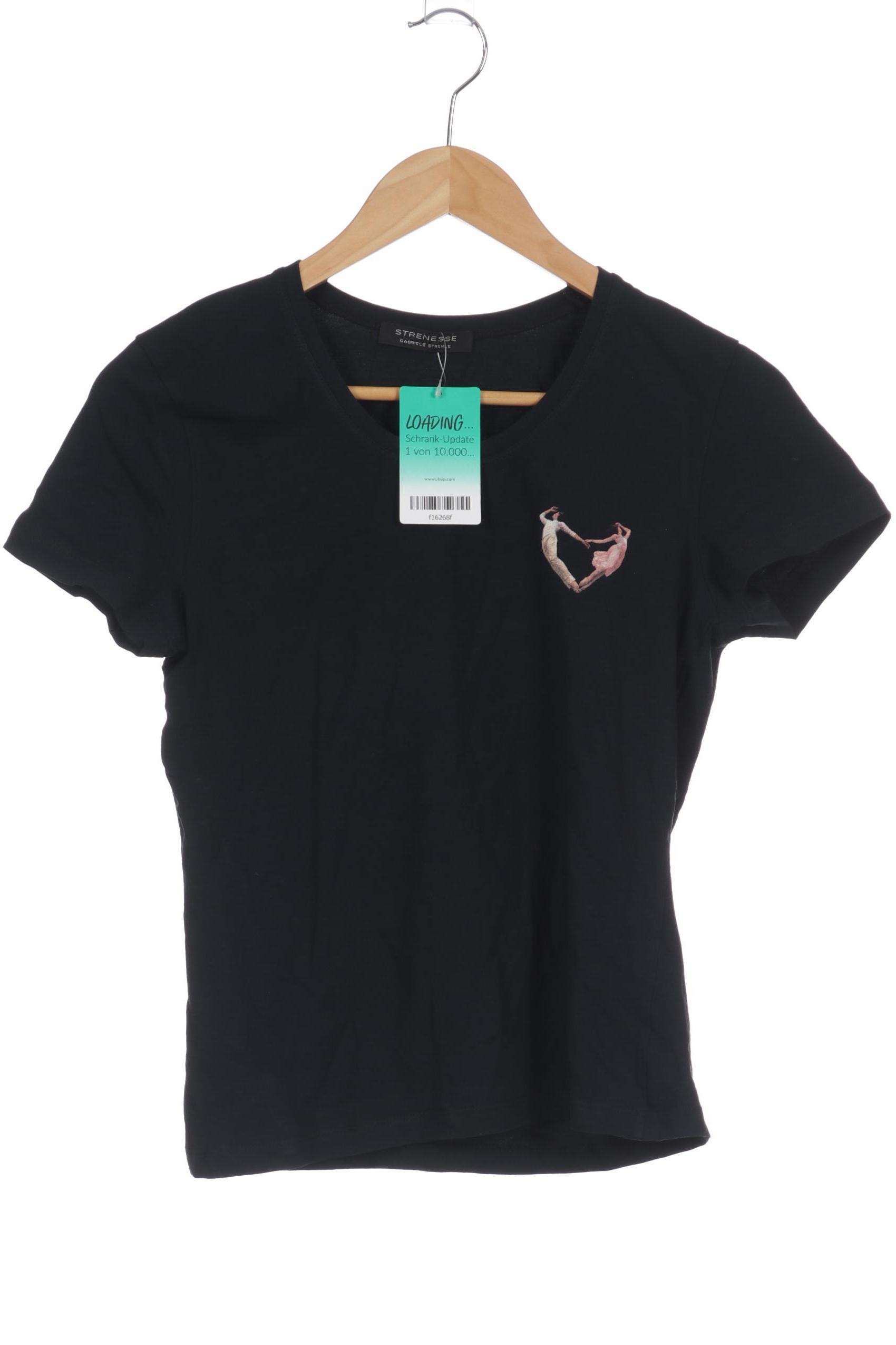 

Strenesse Damen T-Shirt, schwarz, Gr. 40