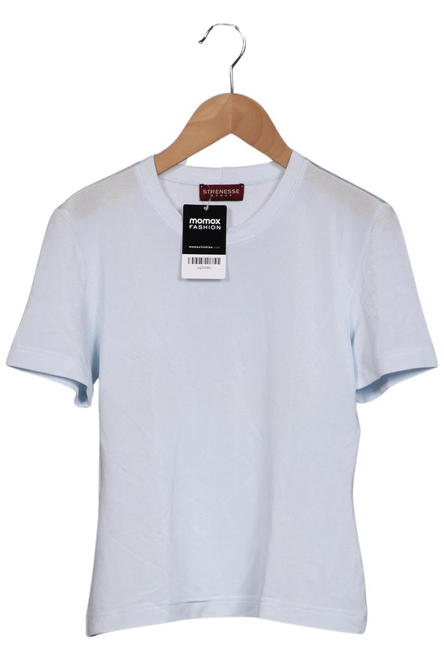 

Strenesse Damen T-Shirt, hellblau, Gr. 36