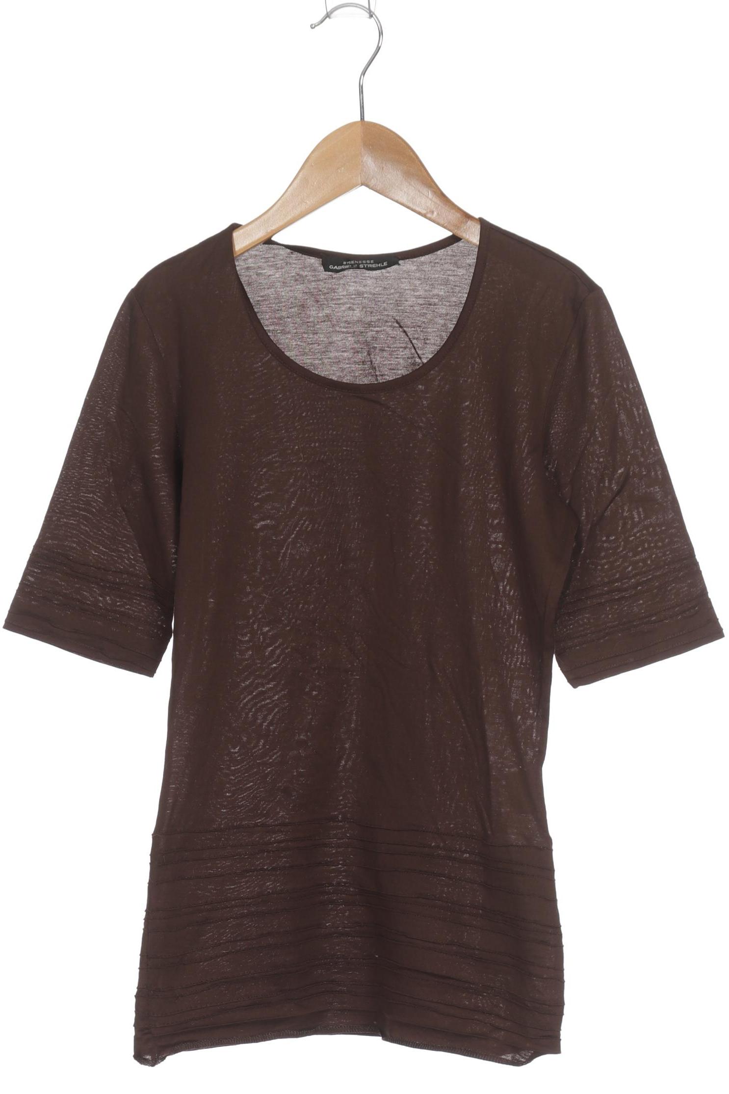 

Strenesse Damen T-Shirt, braun, Gr. 36