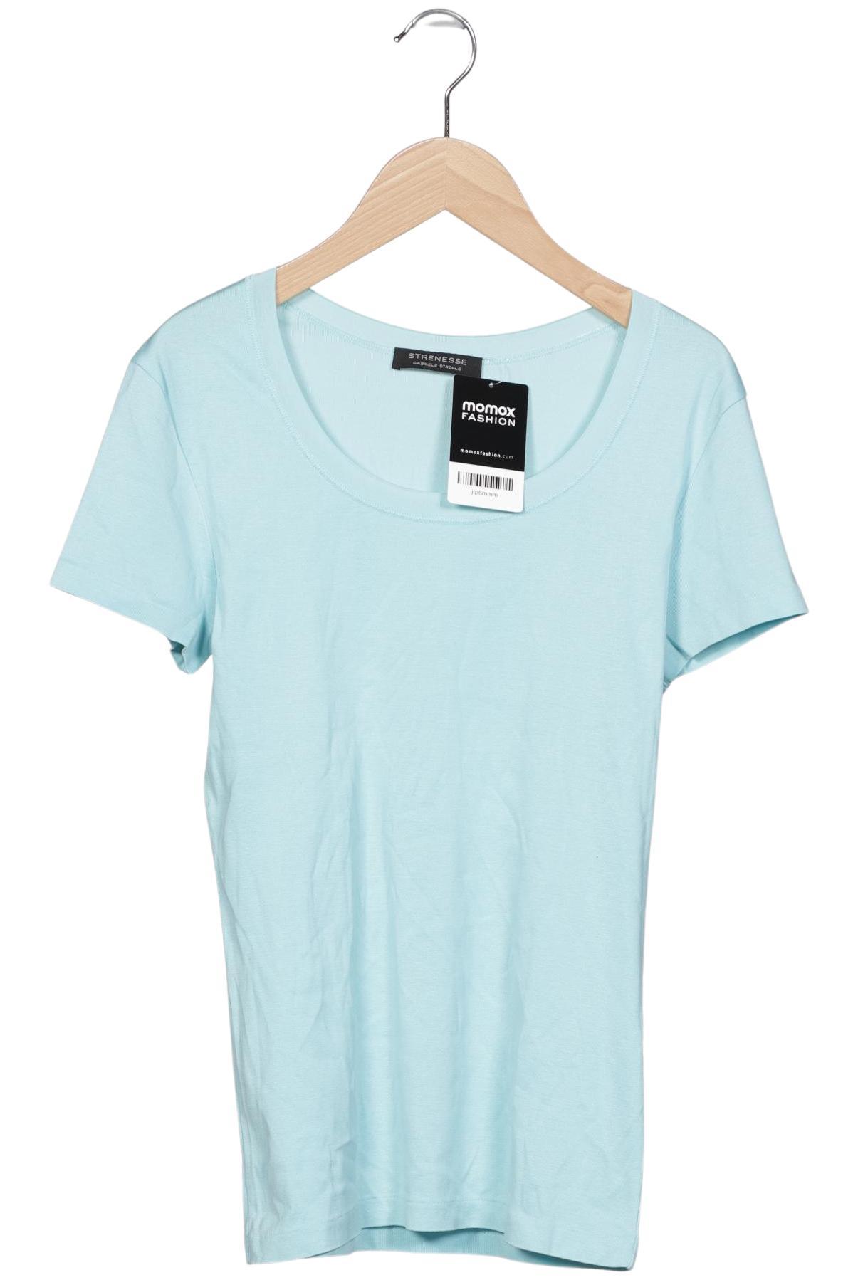 

Strenesse Damen T-Shirt, hellblau, Gr. 40