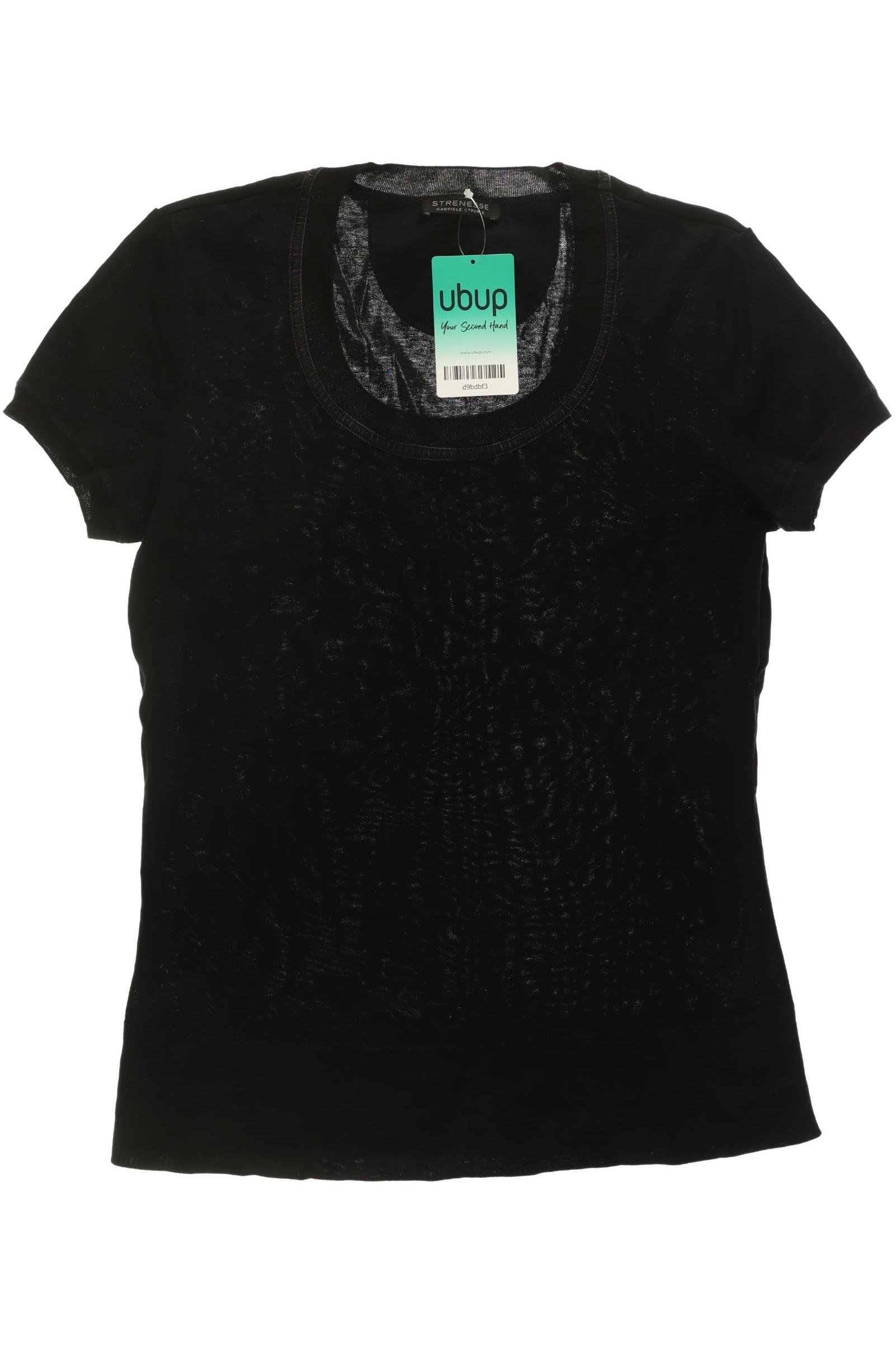 

Strenesse Damen T-Shirt, schwarz, Gr. 40