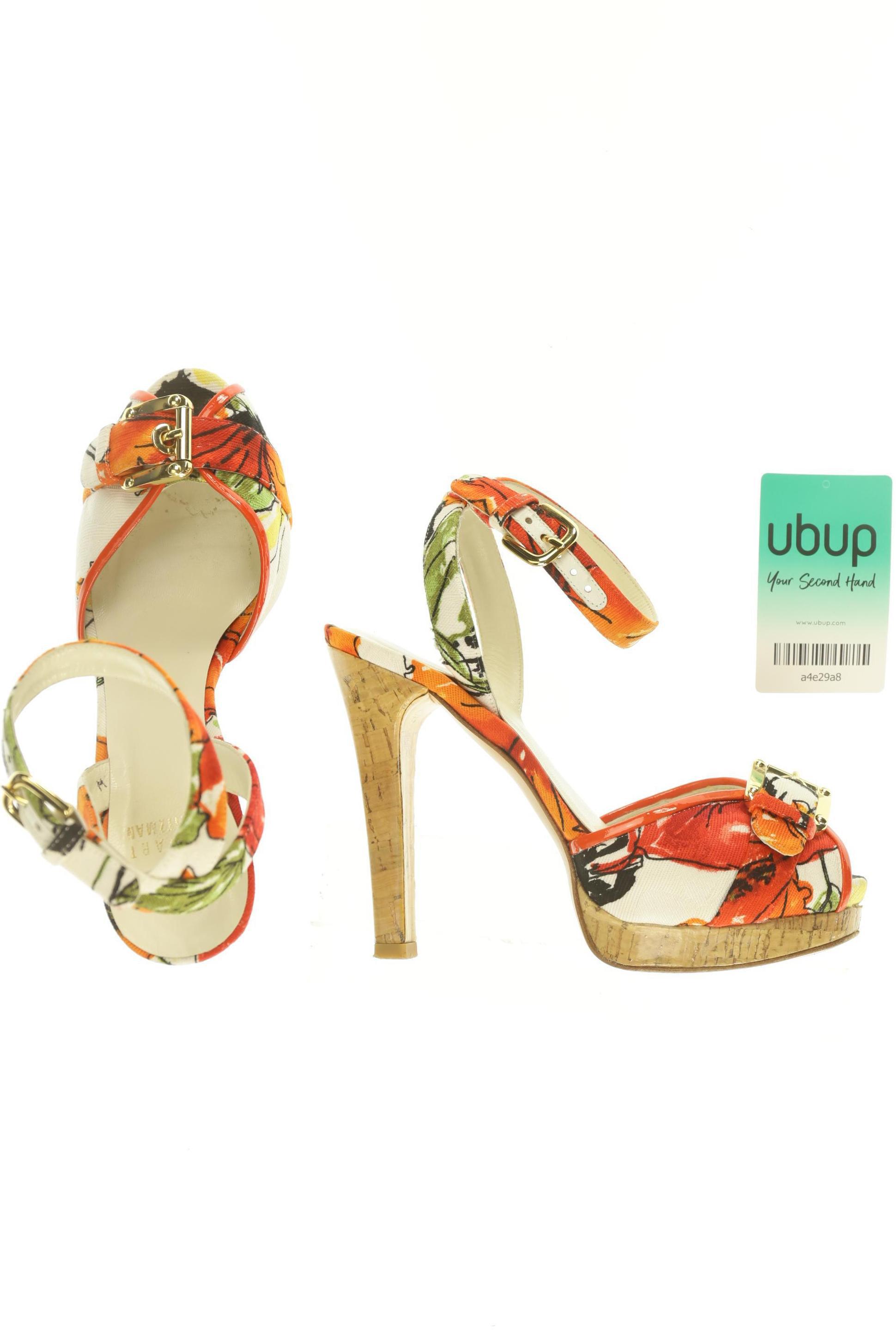 

Stuart Weitzman Damen Sandale, weiß, Gr. 5