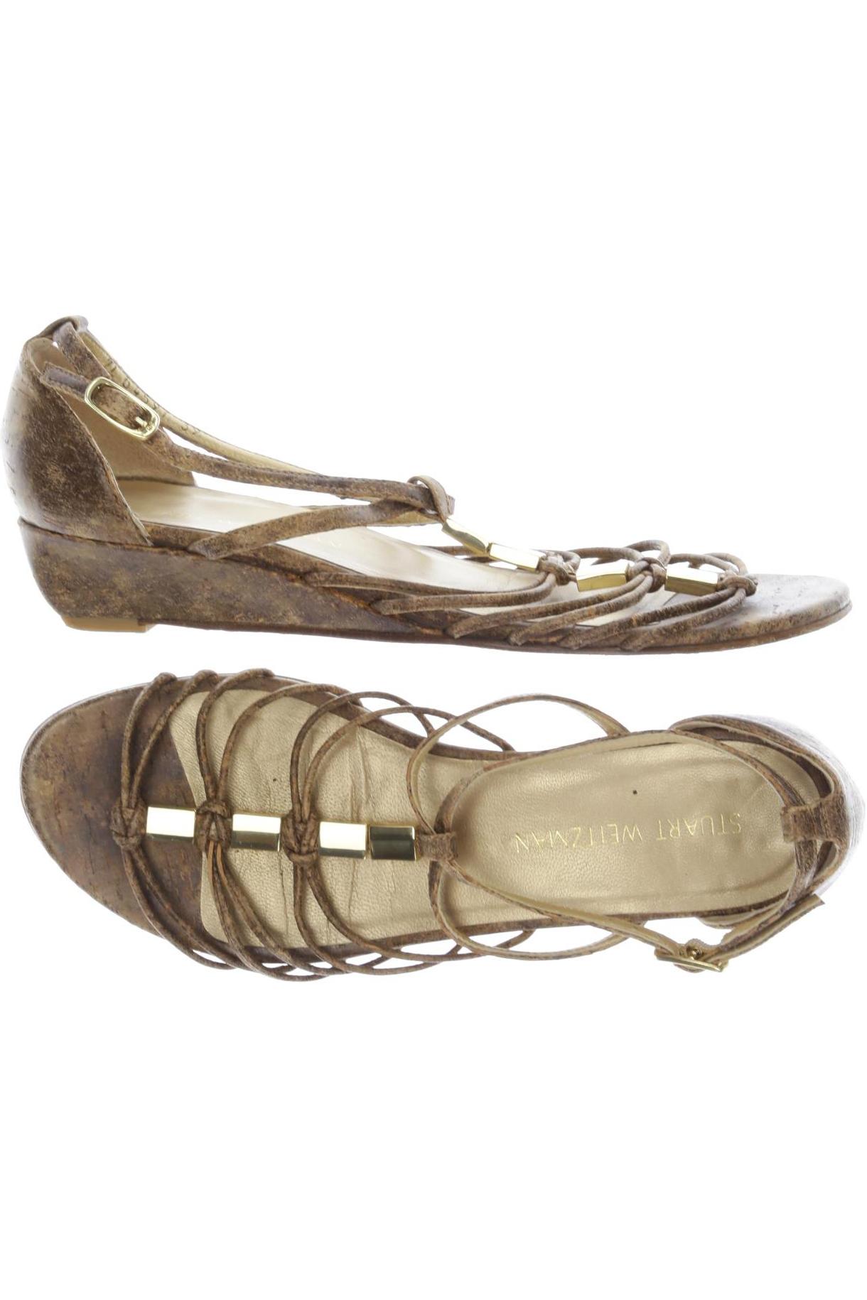 

Stuart Weitzman Damen Sandale, braun, Gr. 39