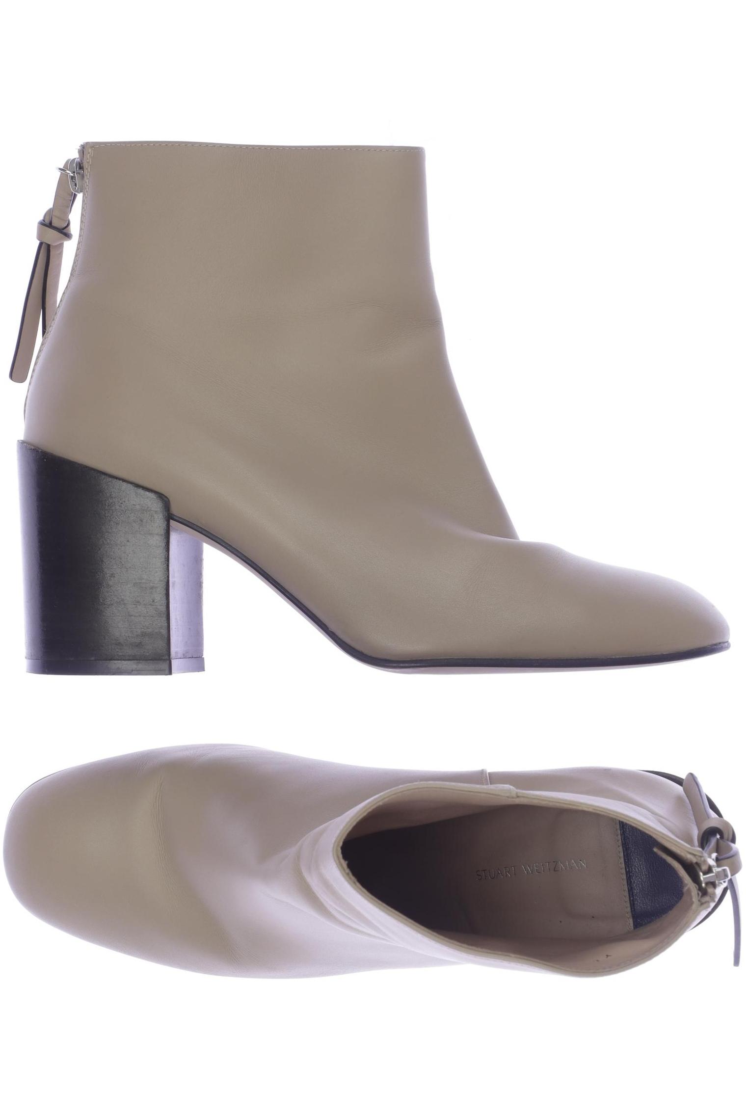

Stuart Weitzman Damen Stiefelette, beige, Gr. 38.5